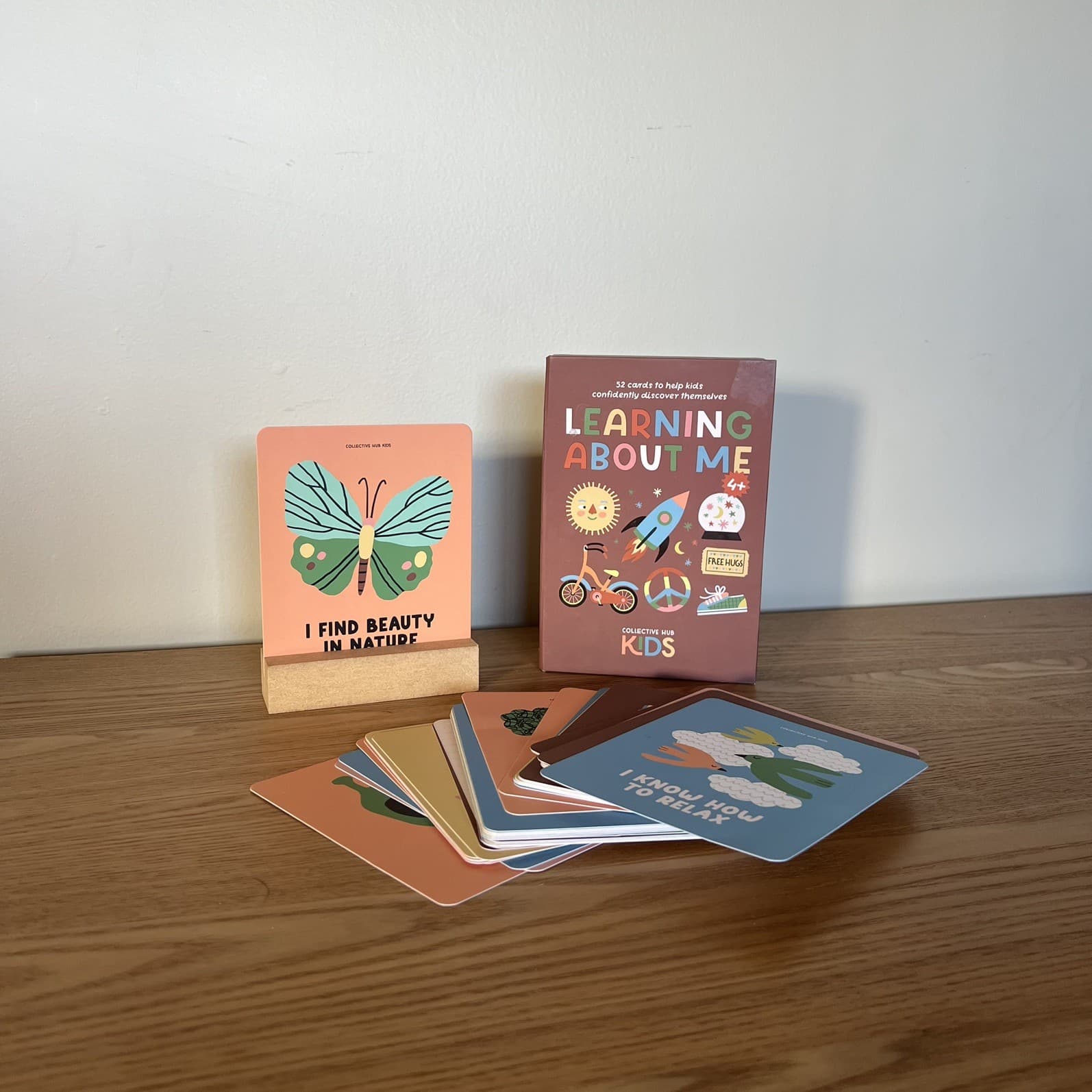 Collective Hub Kids Learning About Me Card Deck 52 Affirmation Cards Box Set 4+ — photo 1 of 9
