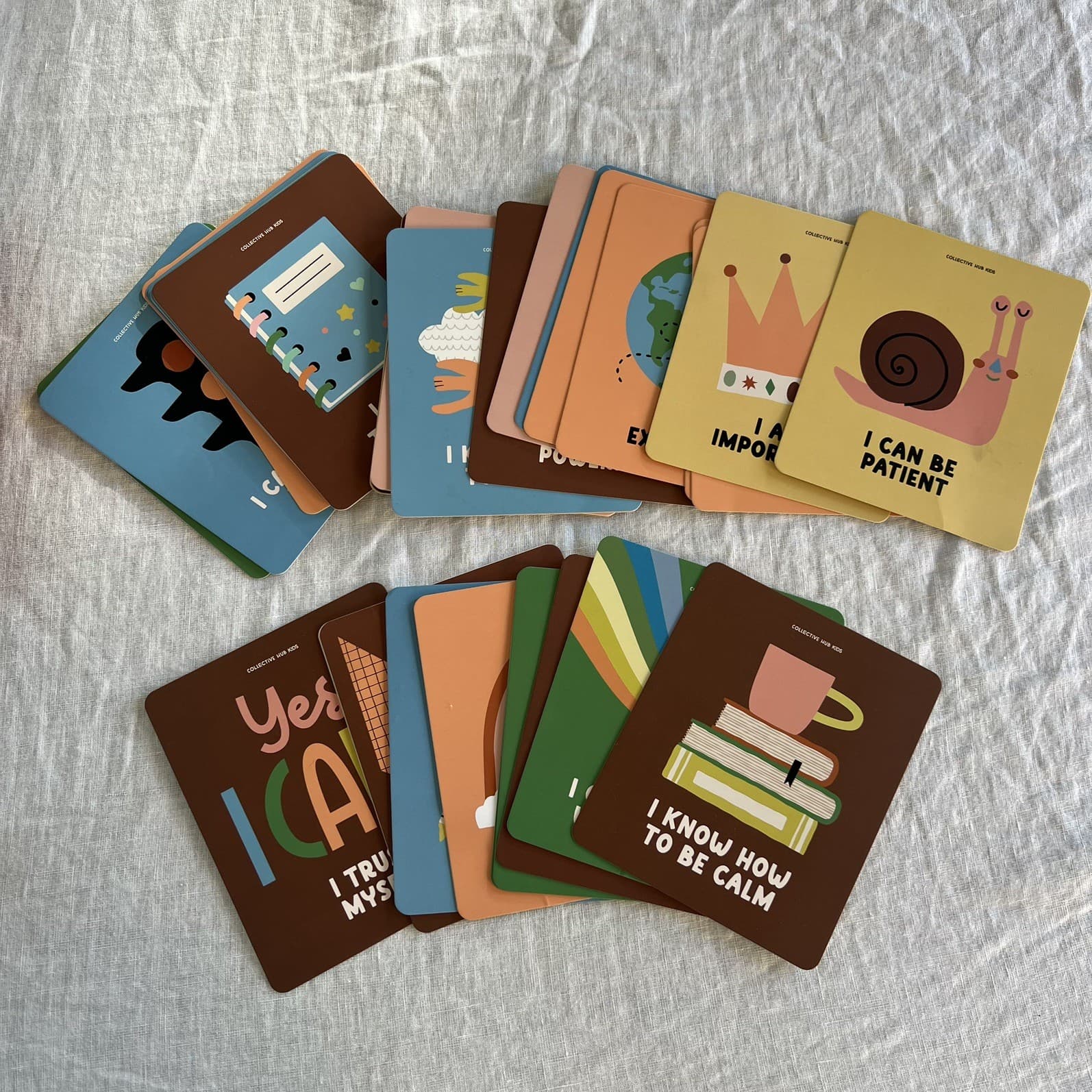 Collective Hub Kids Learning About Me Card Deck 52 Affirmation Cards Box Set 4+ — photo 5 of 9