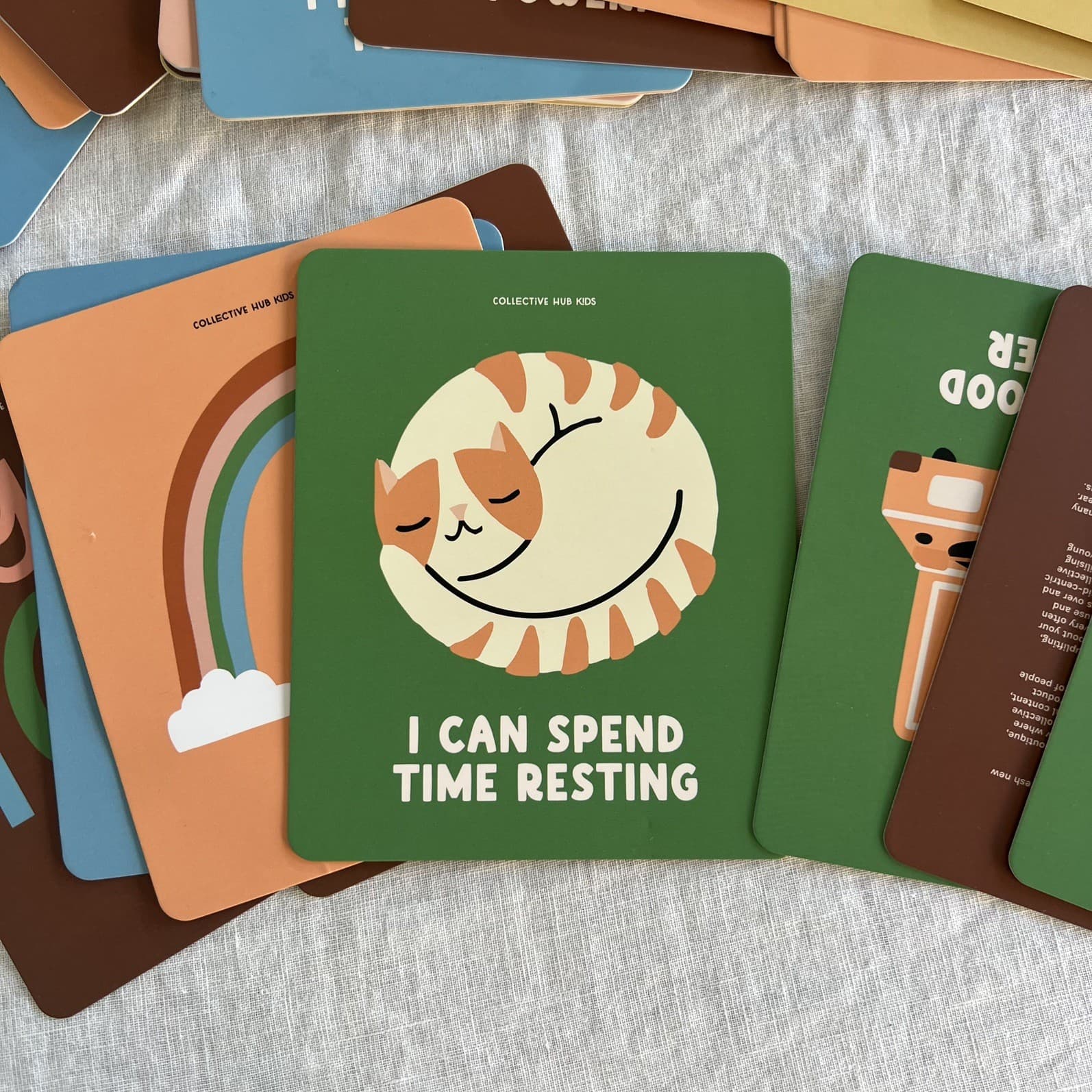 Collective Hub Kids Learning About Me Card Deck 52 Affirmation Cards Box Set 4+ — photo 8 of 9