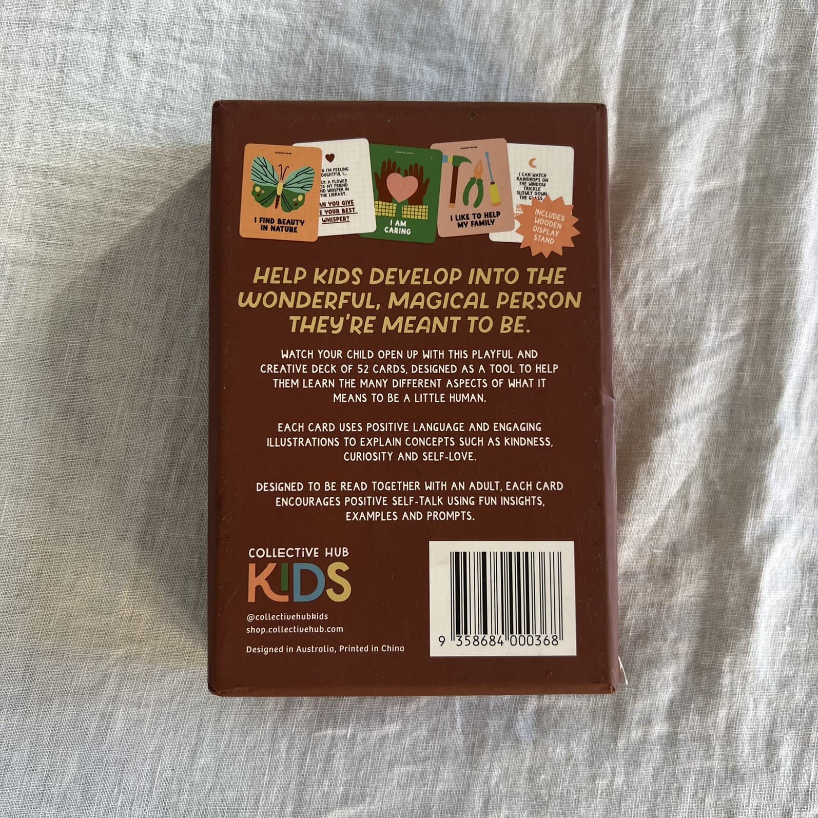 Collective Hub Kids Learning About Me Card Deck 52 Affirmation Cards Box Set 4+ — photo 9 of 9