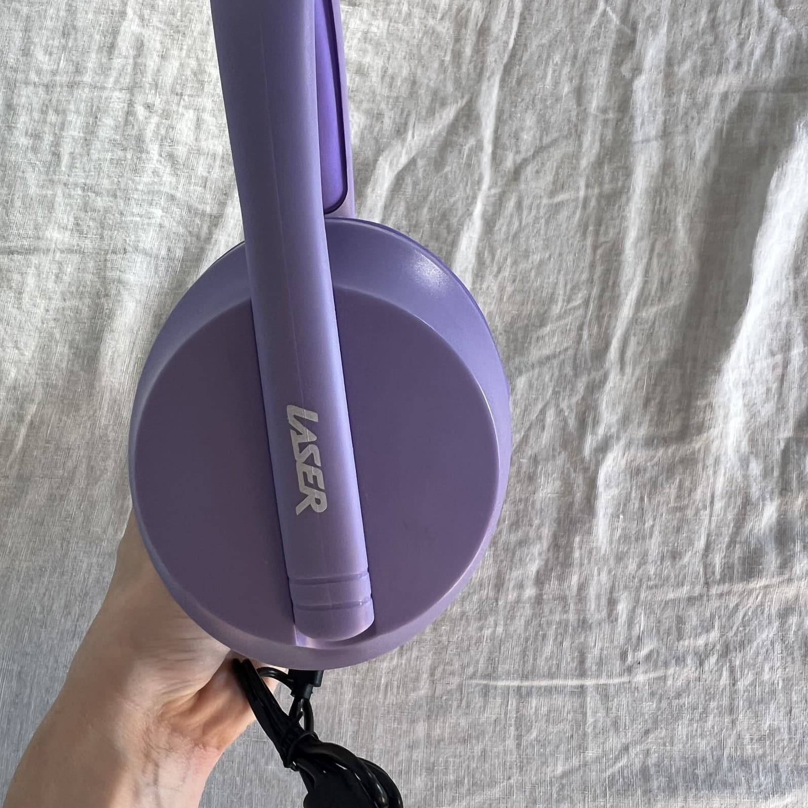 Laser Kids Bluetooth Headphones Purple Wireless Volume Limited Safe As New — photo 4 of 6