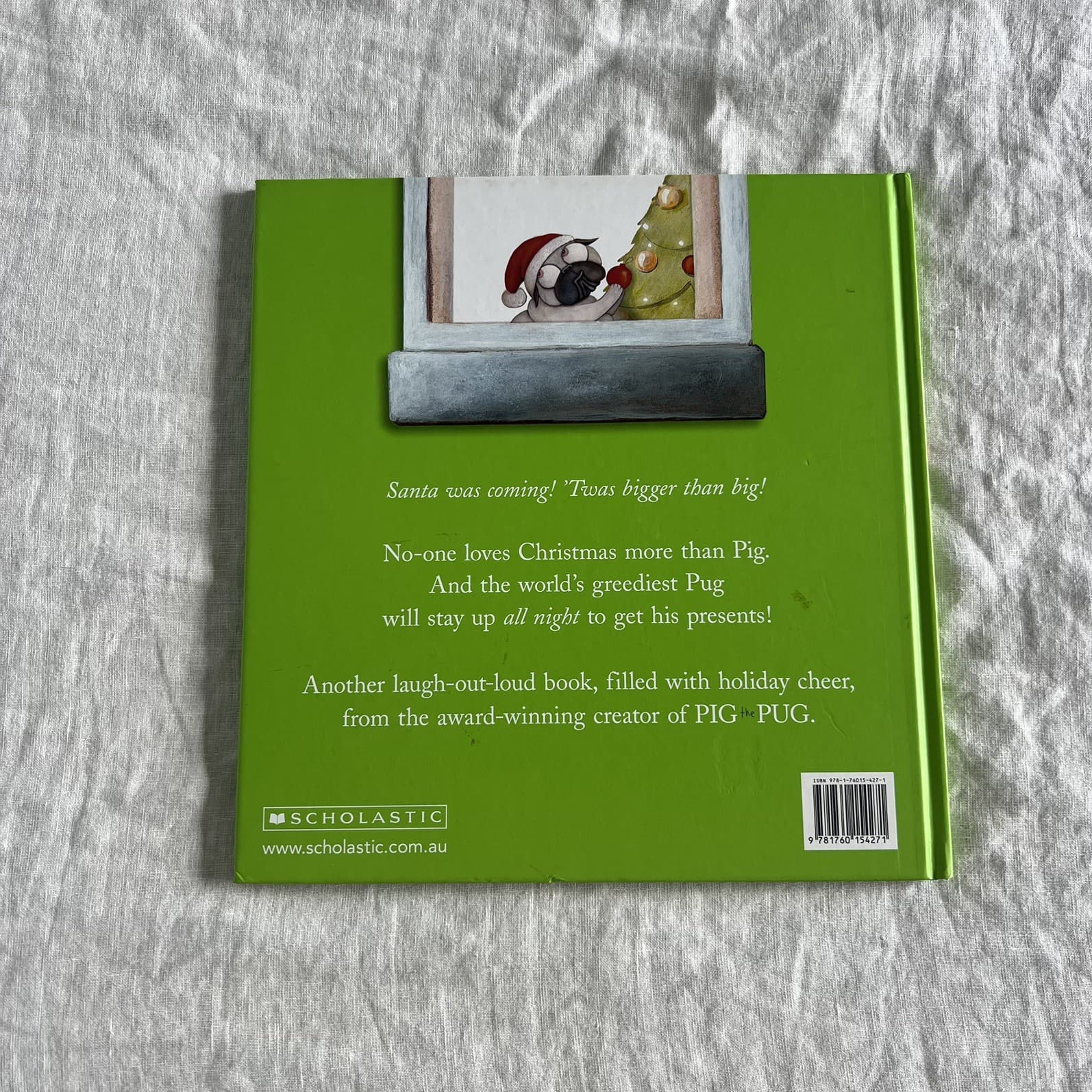 Pig the Elf by Aaron Blabey Childrens Christmas Hardcover Picture Book — photo 2 of 2