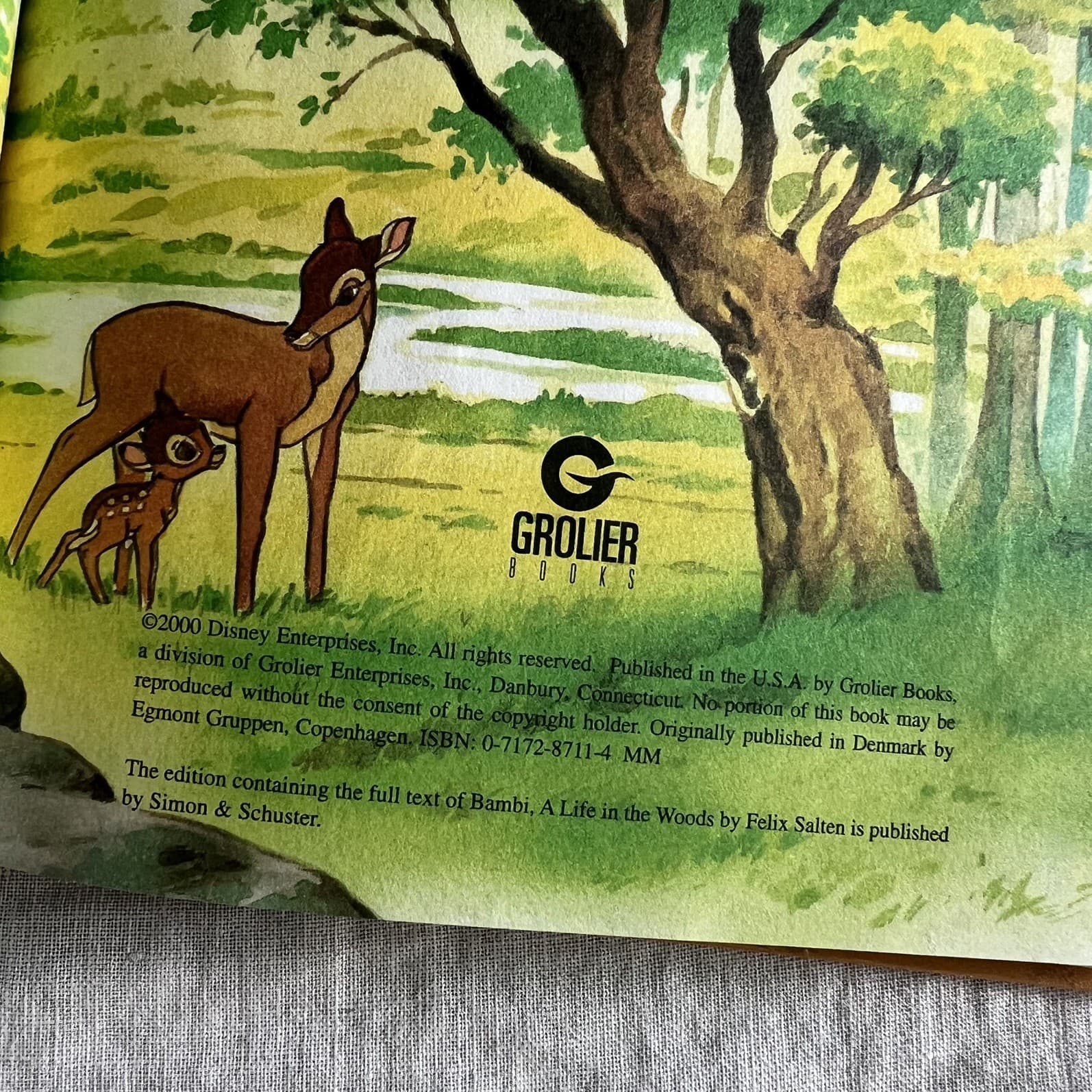 Vintage 90s Walt Disney Hardcover Books Bundle Set Jungle Book Bambi Aristocats — photo 3 of 14
