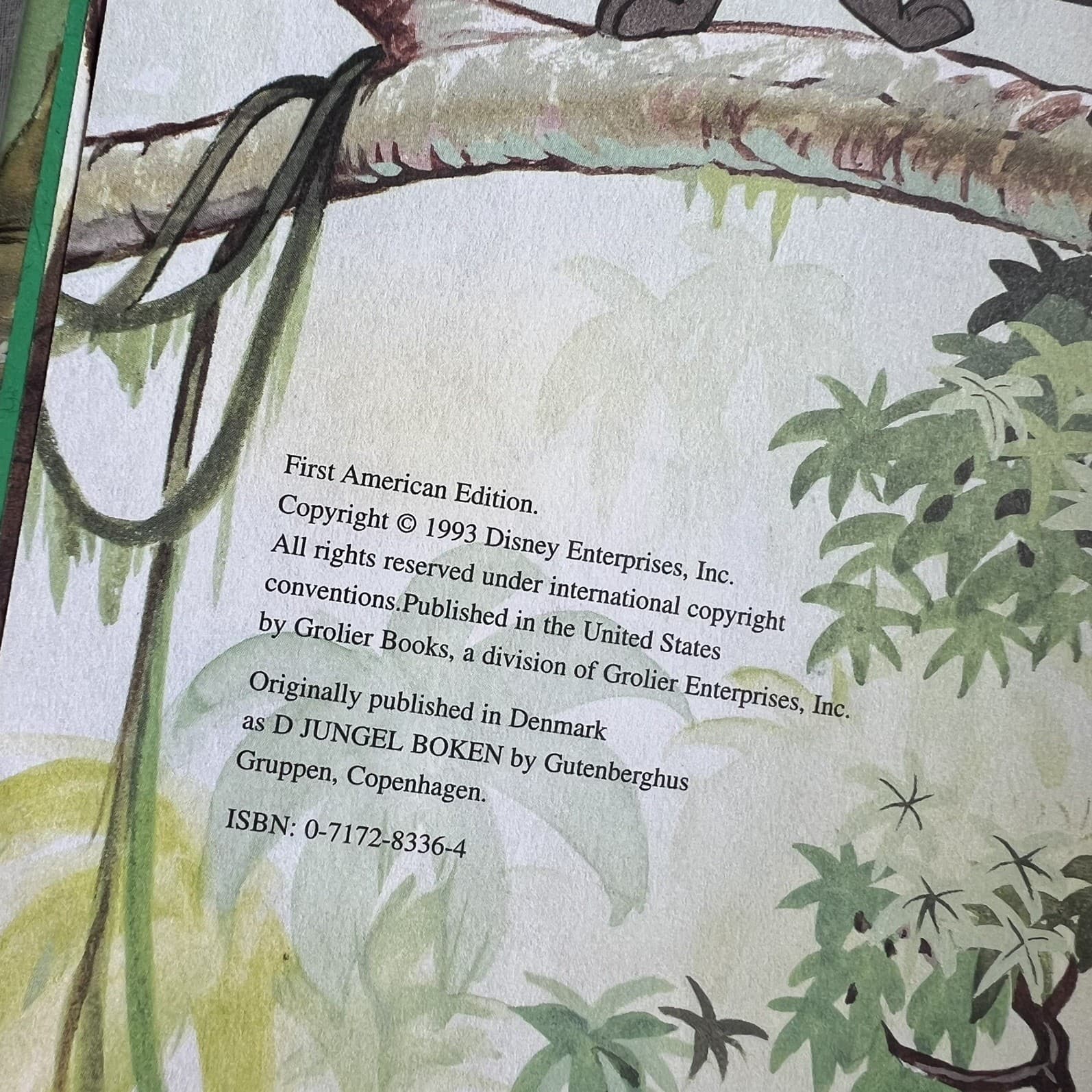 Vintage 90s Walt Disney Hardcover Books Bundle Set Jungle Book Bambi Aristocats — photo 4 of 14