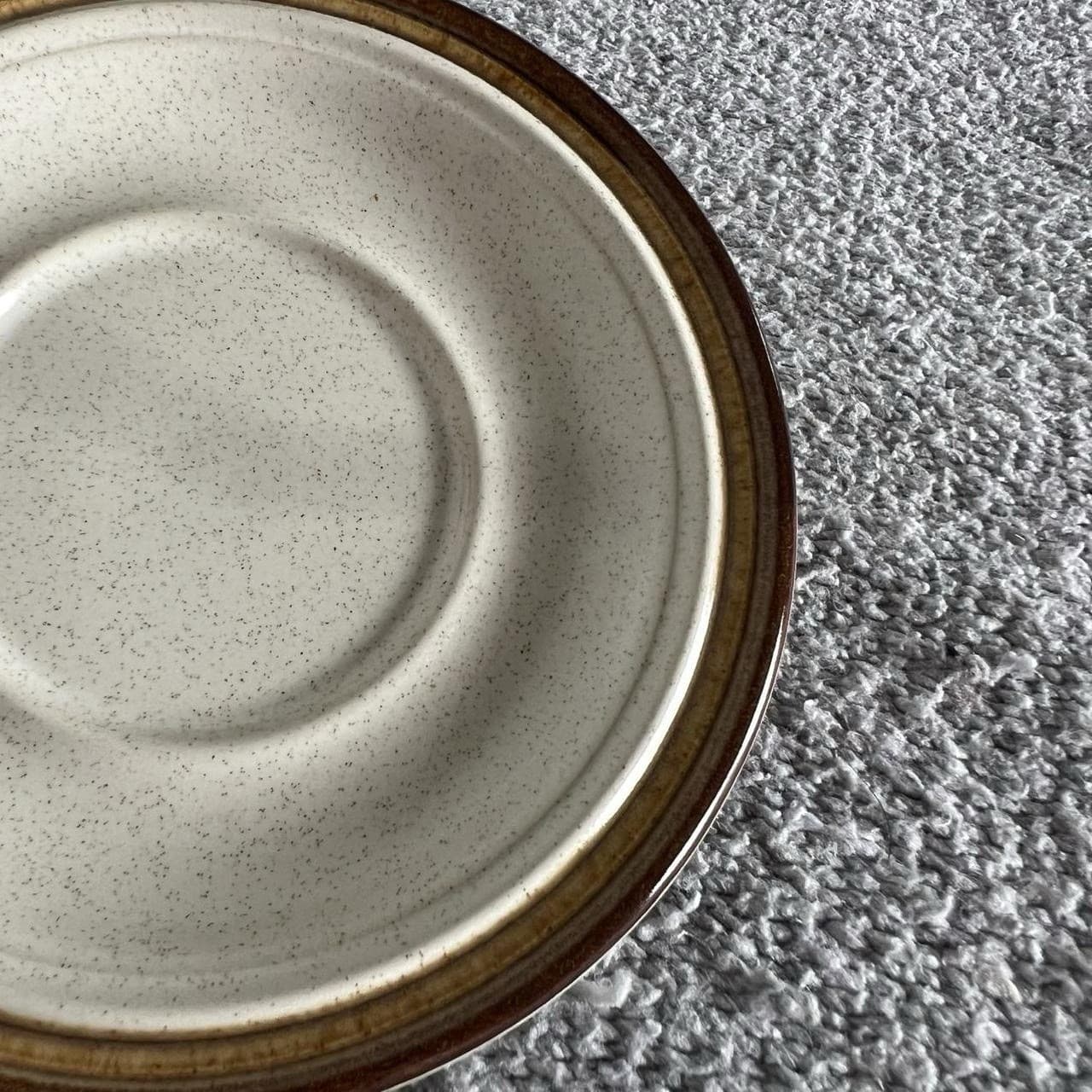 Wabi Sabi Earthy Japandi Vintage Stoneware Saucers Belmont Winners Circle Set 4 — photo 7 of 13