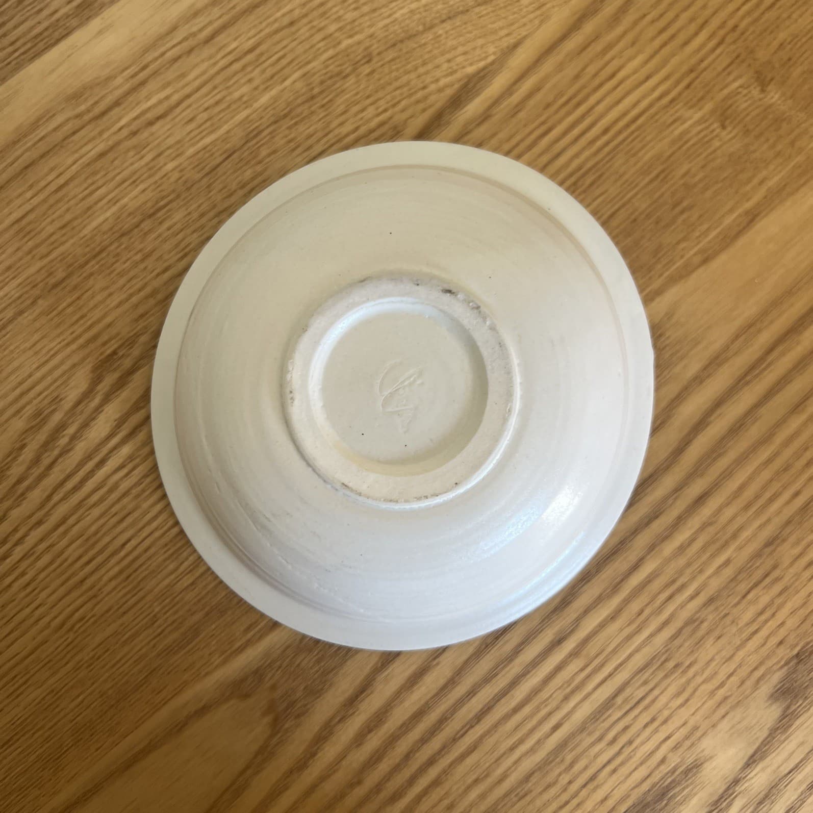 Cottagecore Vintage Handmade Ceramic Bowl Bow Handle Floral Serving Trinket Dish — photo 5 of 7