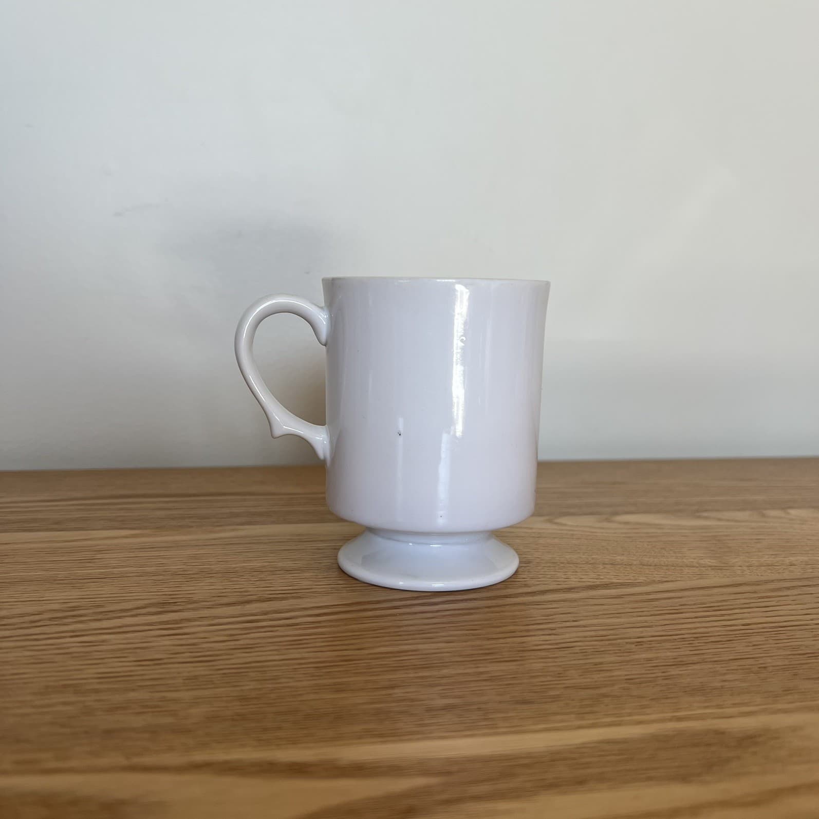 Cottagecore Vintage Holly Hobbie Mug Pedestal Footed Porcelain Cup Japan Retro — photo 5 of 6