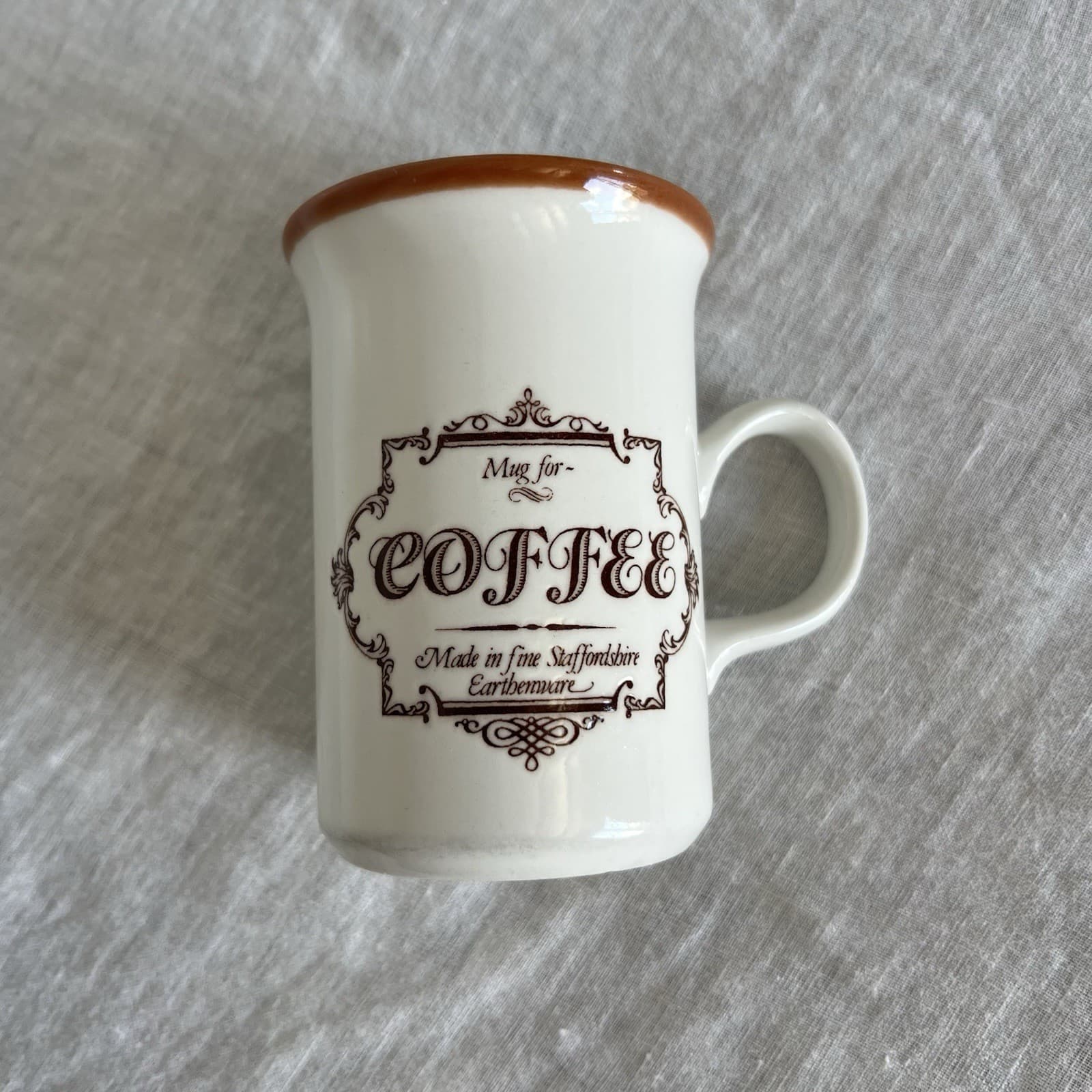 Vintage Churchill Staffordshire Coffee Mug Made England Retro Country Cup — photo 2 of 12