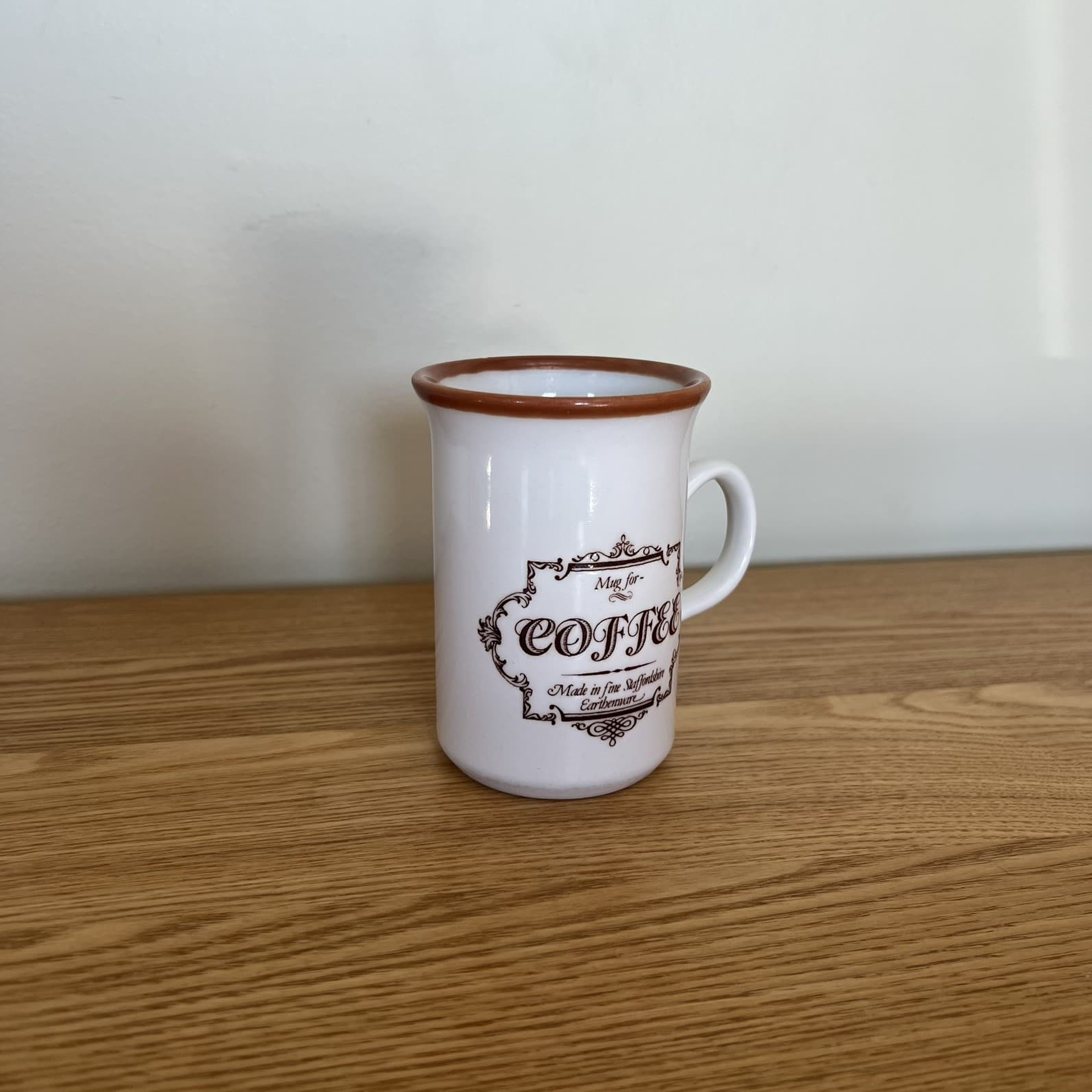 Vintage Churchill Staffordshire Coffee Mug Made England Retro Country Cup — photo 11 of 12