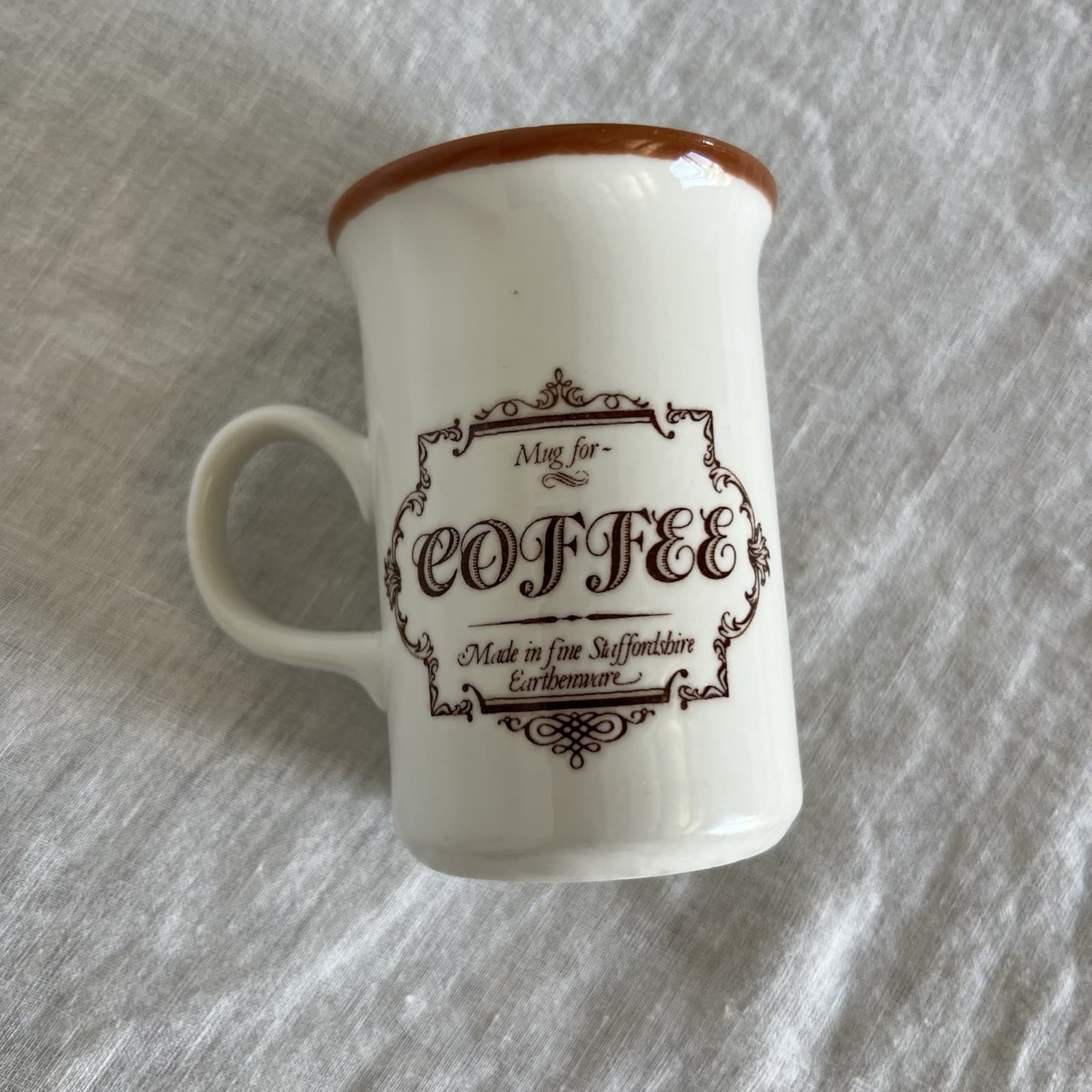 Vintage Churchill Staffordshire Coffee Mug Made England Retro Country Cup — photo 3 of 12