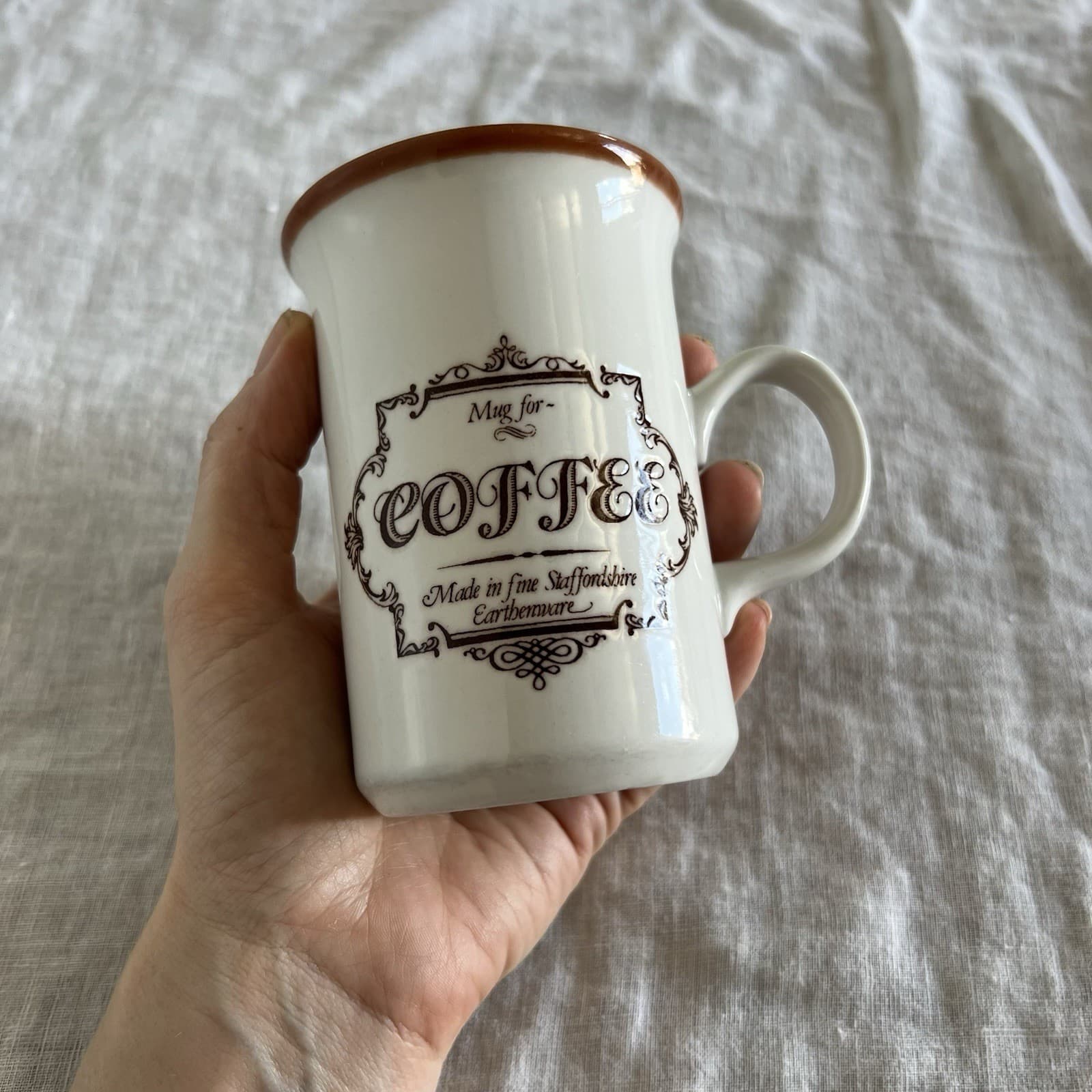 Vintage Churchill Staffordshire Coffee Mug Made England Retro Country Cup — photo 7 of 12