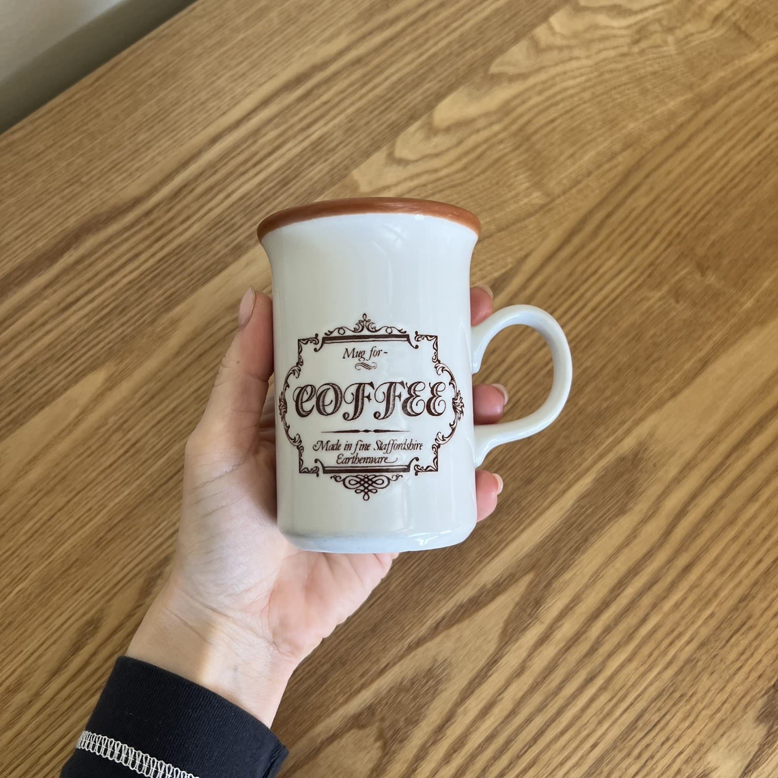 Vintage Churchill Staffordshire Coffee Mug Made England Retro Country Cup — photo 10 of 12