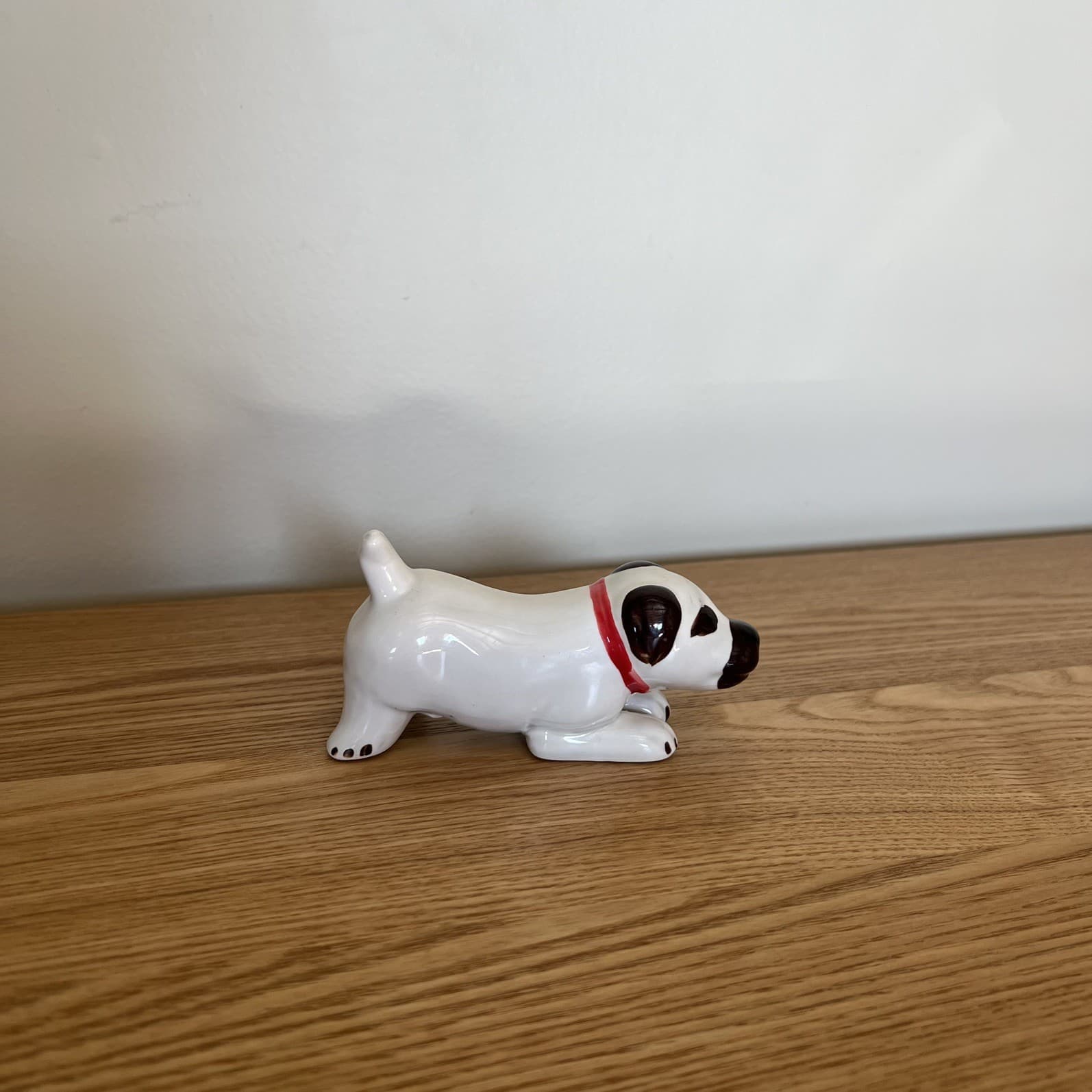 Vintage Ceramic Dog Figurine Mid Century Kitsch Puppy Ornament Nursery Decor — photo 9 of 12