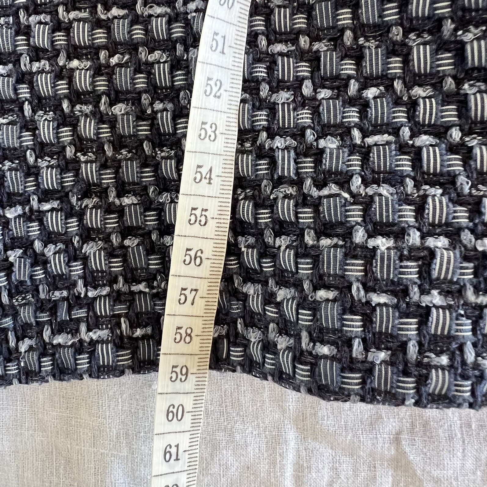 M&S Collection Woven Kimono Jacket Belted Blue Cotton Blend Wrap Size 10 — photo 2 of 9