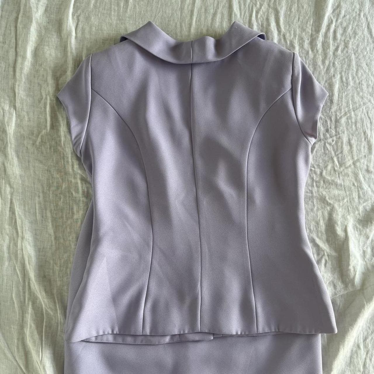 Vintage 90s Farouche Lilac Skirt Set Pastel Purple Legally Blonde Clueless 10 — photo 2 of 8
