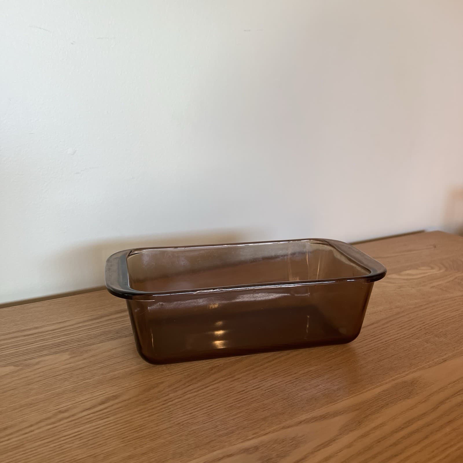 Vintage Pyrex Fireside Amber Glass Loaf Pan 213 22cm Corning USA Baking Dish — photo 2 of 10