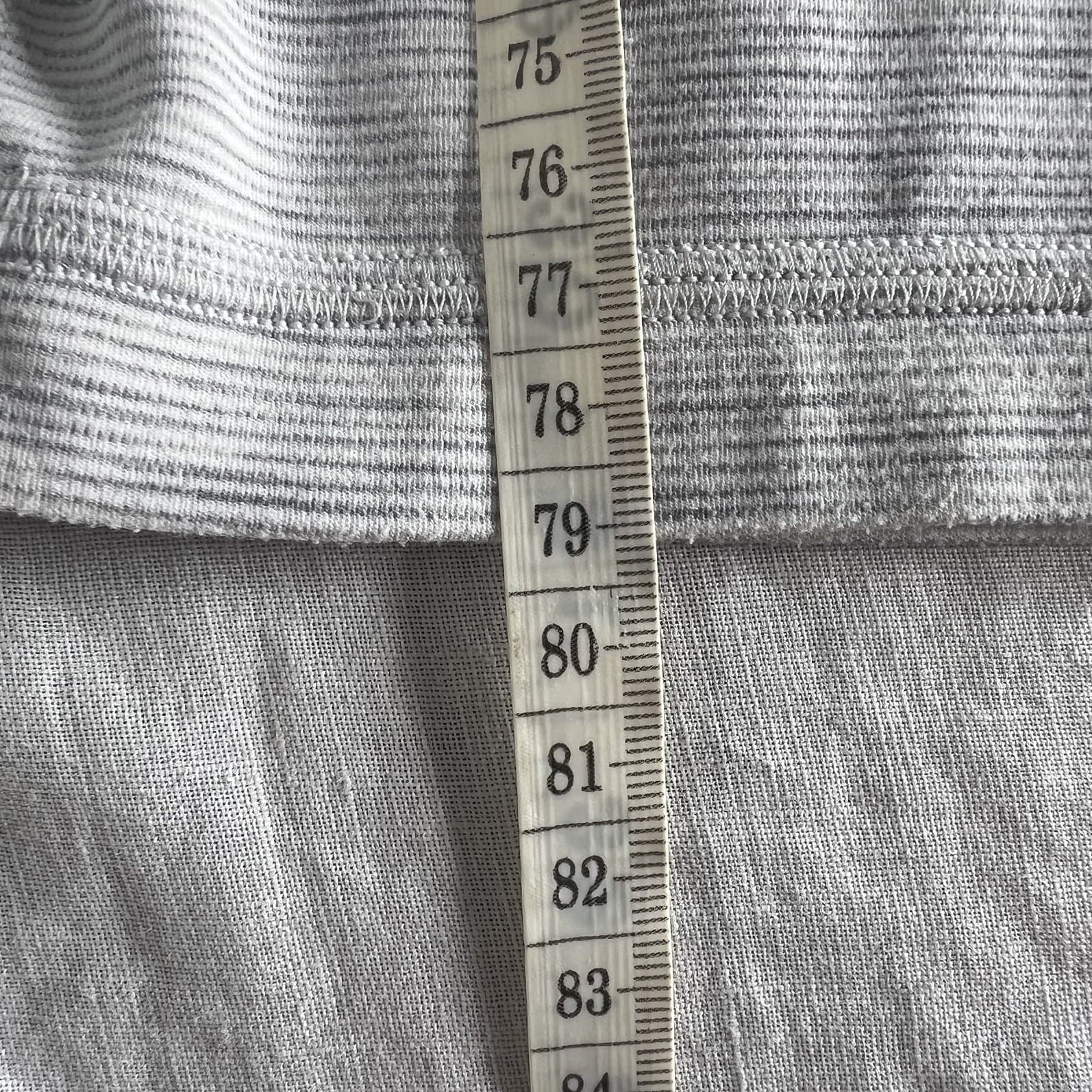 Lululemon Wunder Under High Rise Crop 21 Space Dye Grey White Leggings Size 4 8 — photo 3 of 6