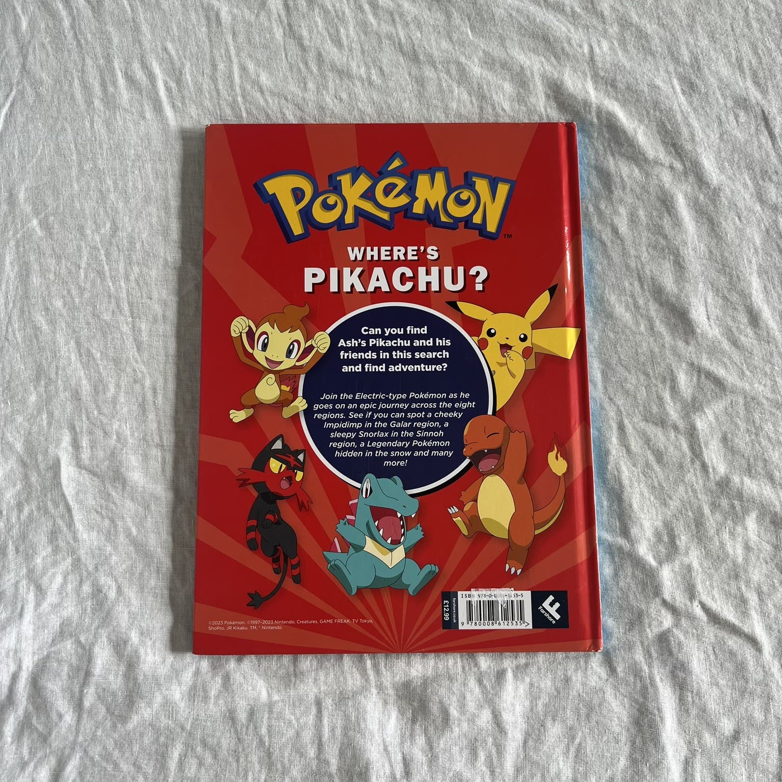 Pokemon Where’s Pikachu Search and Find Activity Book Official Nintendo Kids — photo 4 of 5