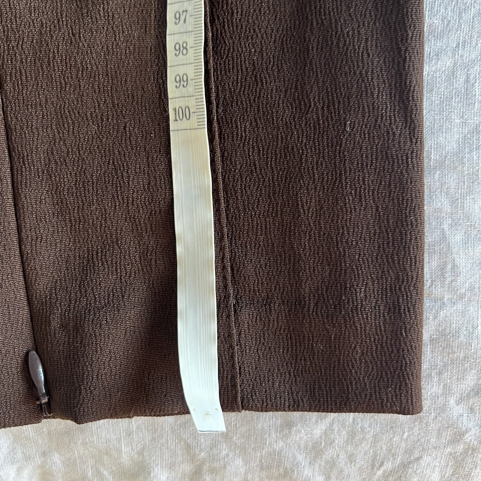 Bec Bridge Paloma Pants Chocolate Brown Tailored Ankle Zip Riding Pants 14 L XL — photo 11 of 11