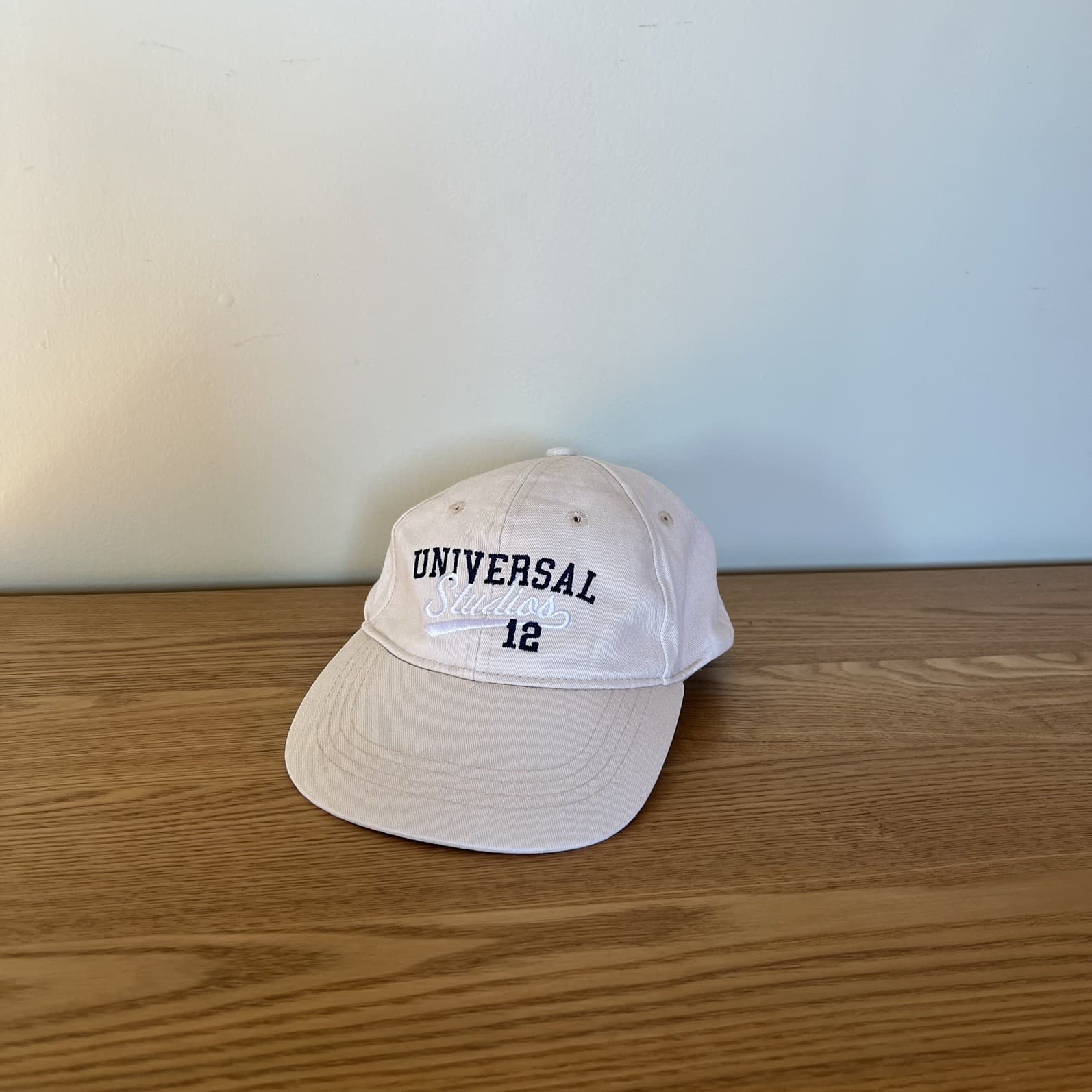 Universal Studios Kids Cap Hat Vintage 90s Beige Cotton Baseball Embroidered — photo 1 of 6