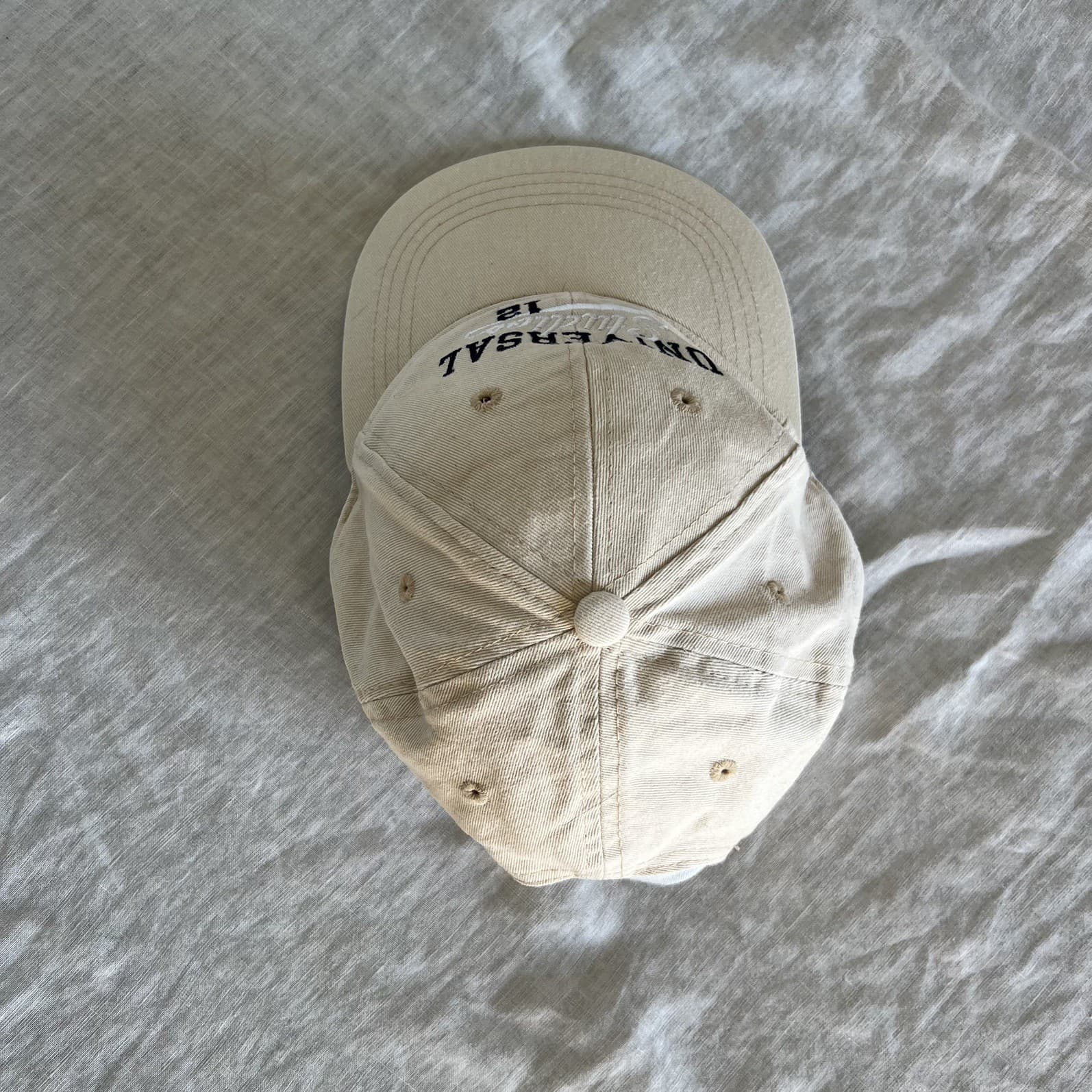 Universal Studios Kids Cap Hat Vintage 90s Beige Cotton Baseball Embroidered — photo 2 of 6