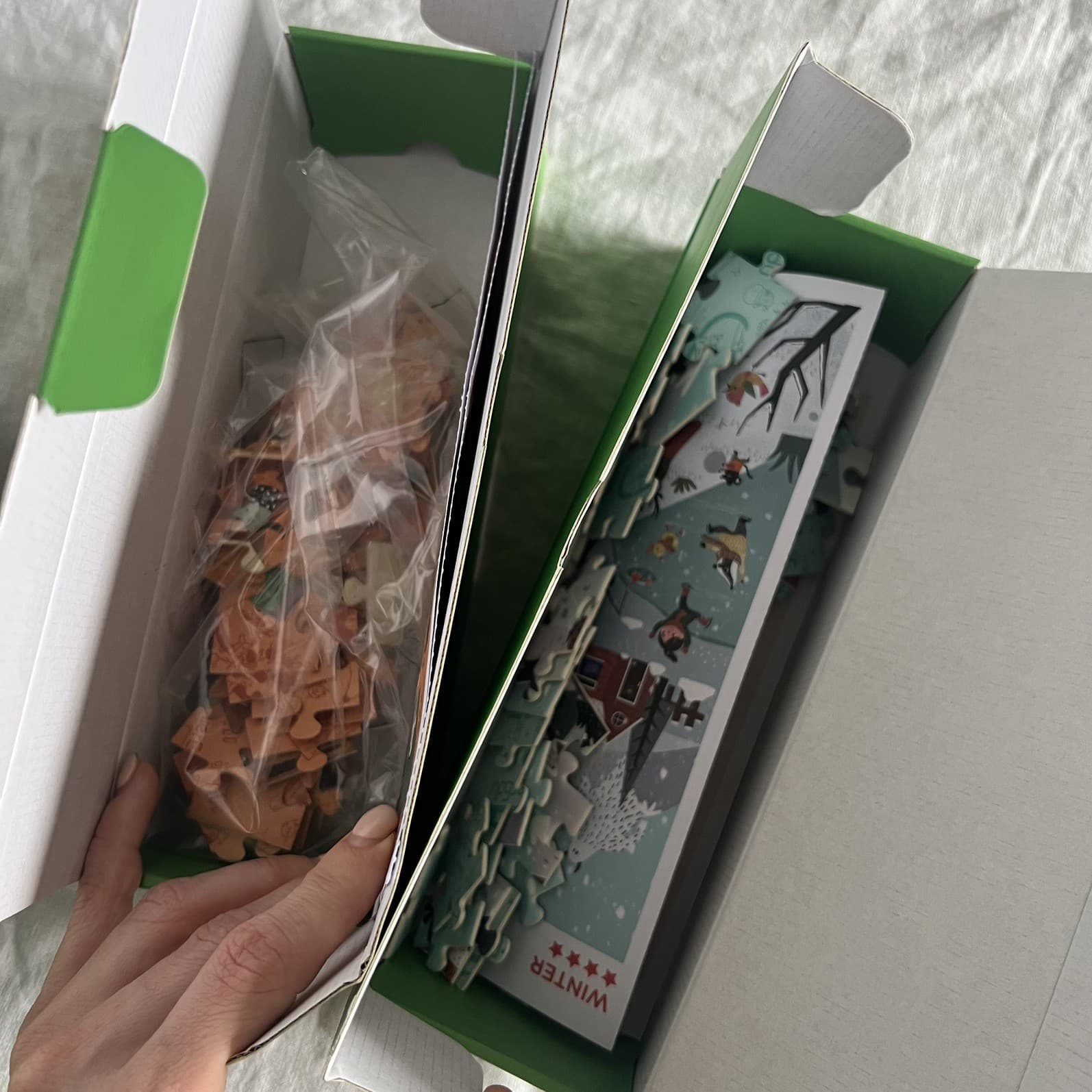 mierEdu Four Seasons Observation Puzzles Set Kids Montessori Homeschool Learning — photo 4 of 4