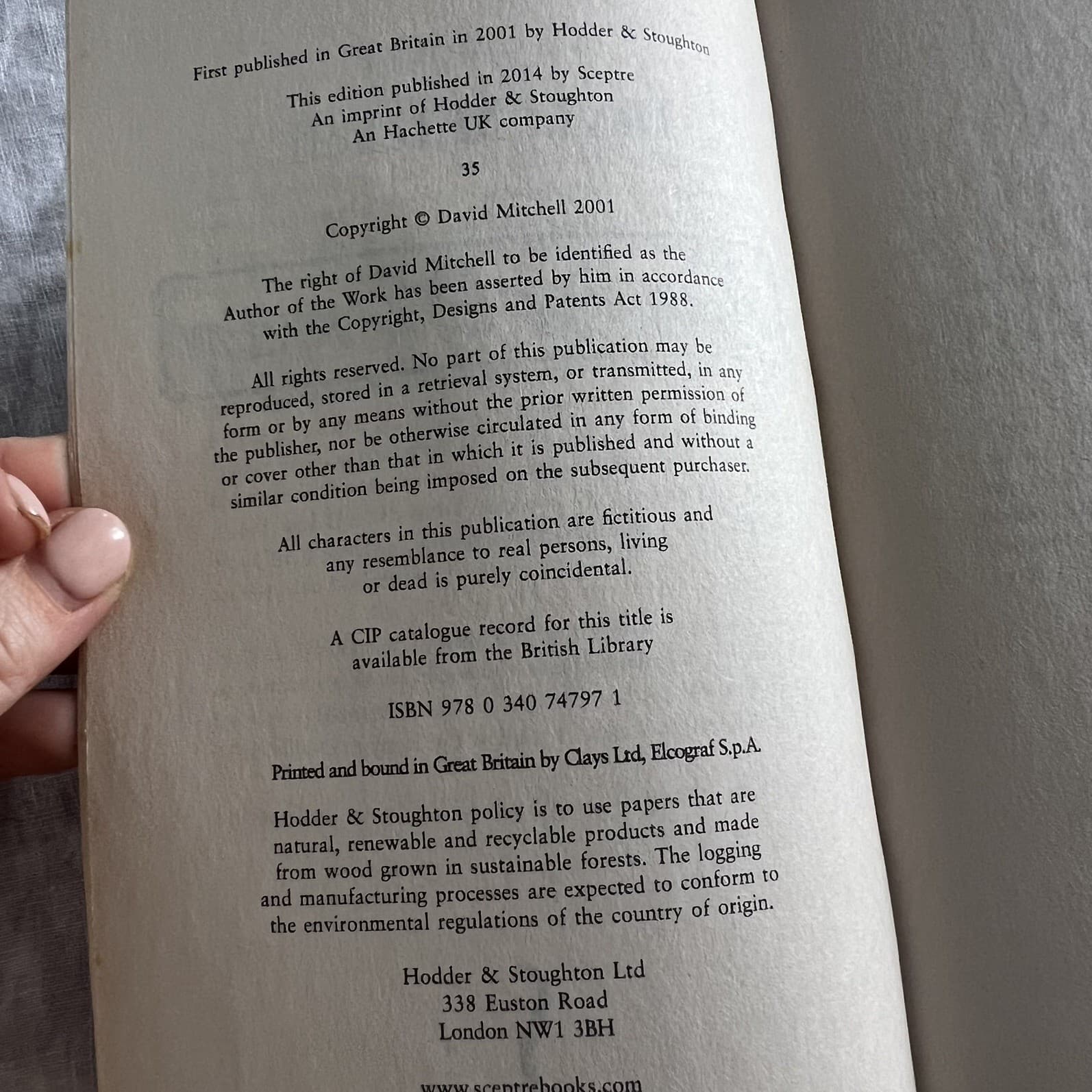 Number9Dream by David Mitchell Paperback Book 2001 Fiction Japanese — photo 3 of 3