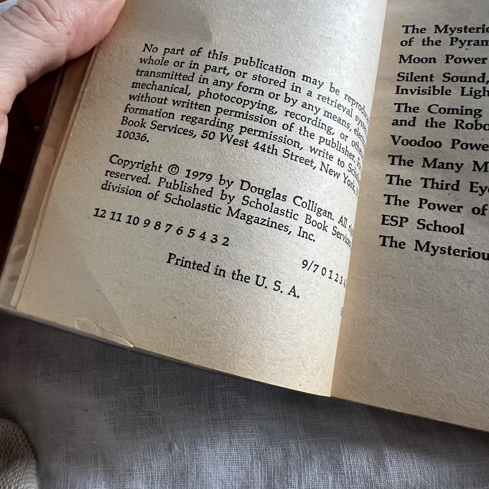 Strange Energies Hidden Powers Douglas Colligan 1979 First Edition Occult Book — photo 3 of 4