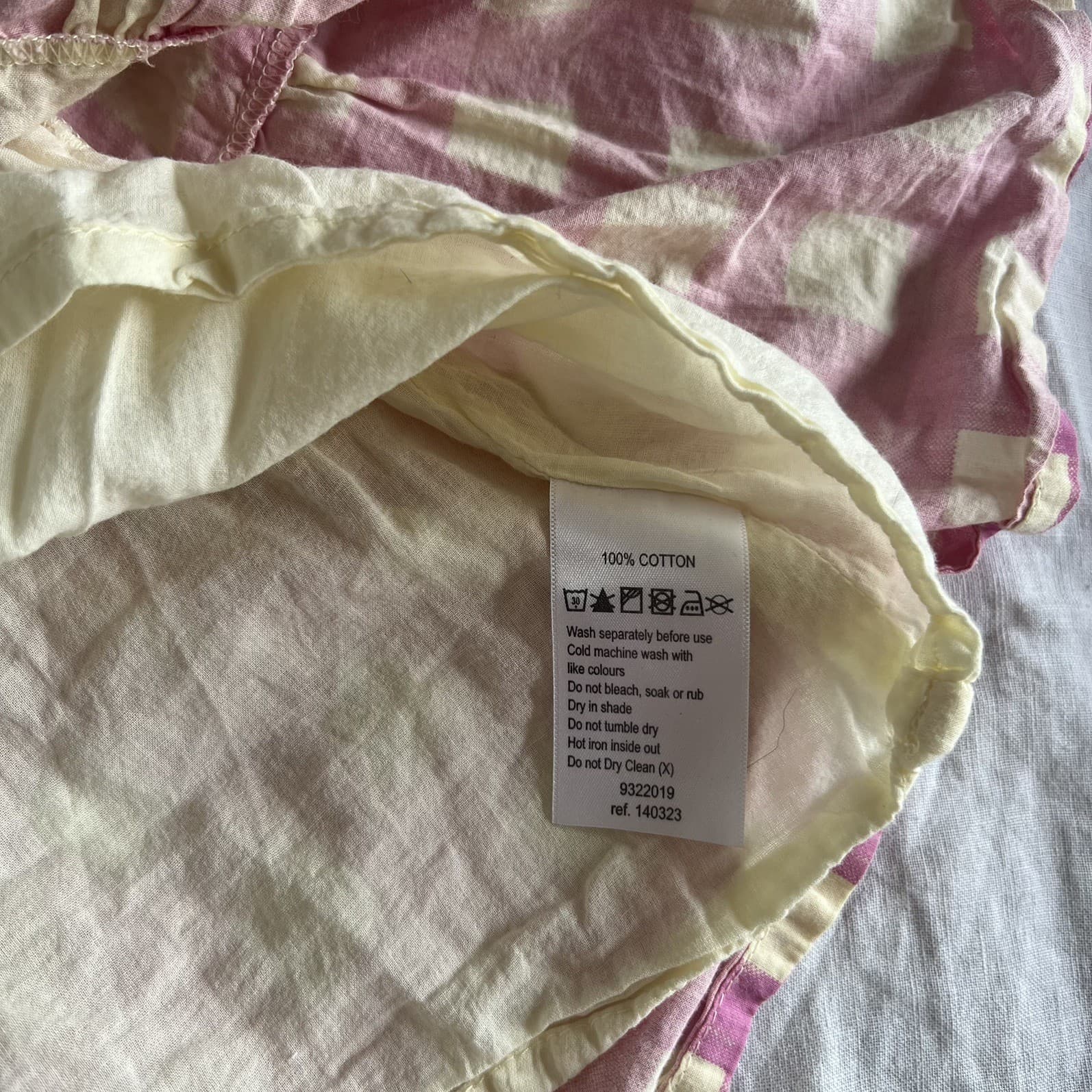 Eve Girl Girls Pink Gingham Tiered Dress Size 4 100% Cotton Lined Prairie Boho — photo 3 of 7