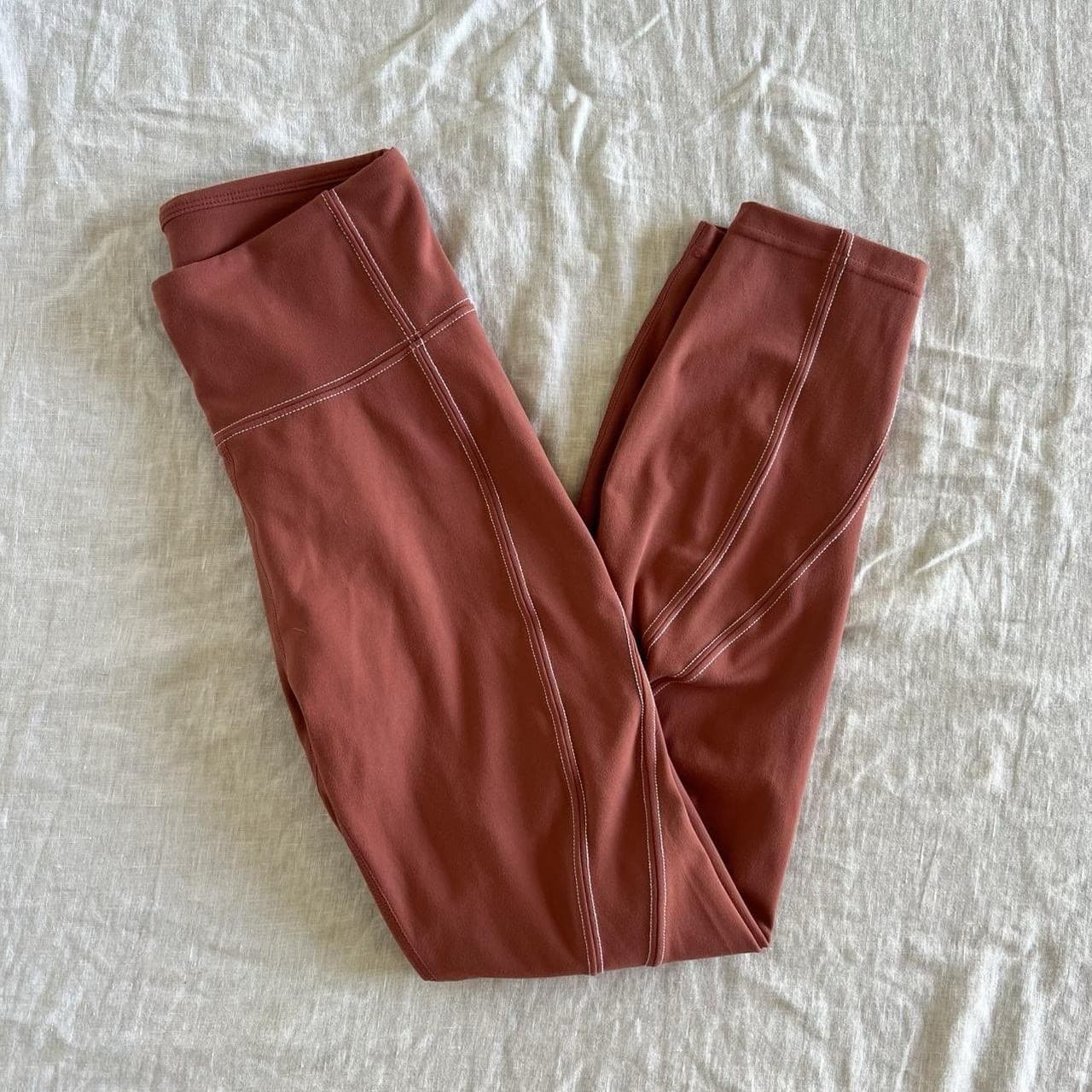 Cotton On Body Leggings S Terracotta Rust High Waisted Activewear Gym Pilates — photo 1 of 6