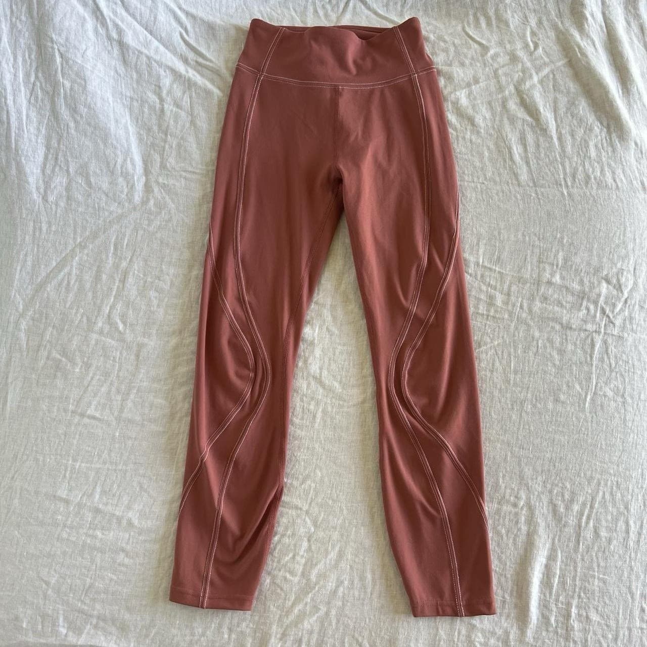 Cotton On Body Leggings S Terracotta Rust High Waisted Activewear Gym Pilates — photo 2 of 6