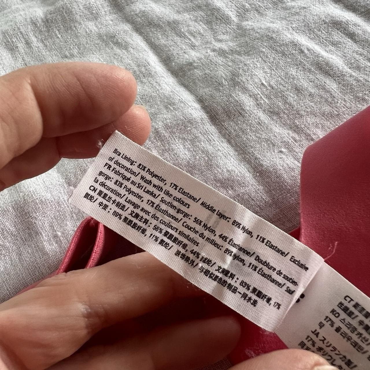 Lululemon Sports Bra 4 S Pink Ultralu Square Neck Activewear Crop Gym Pilates — photo 6 of 6