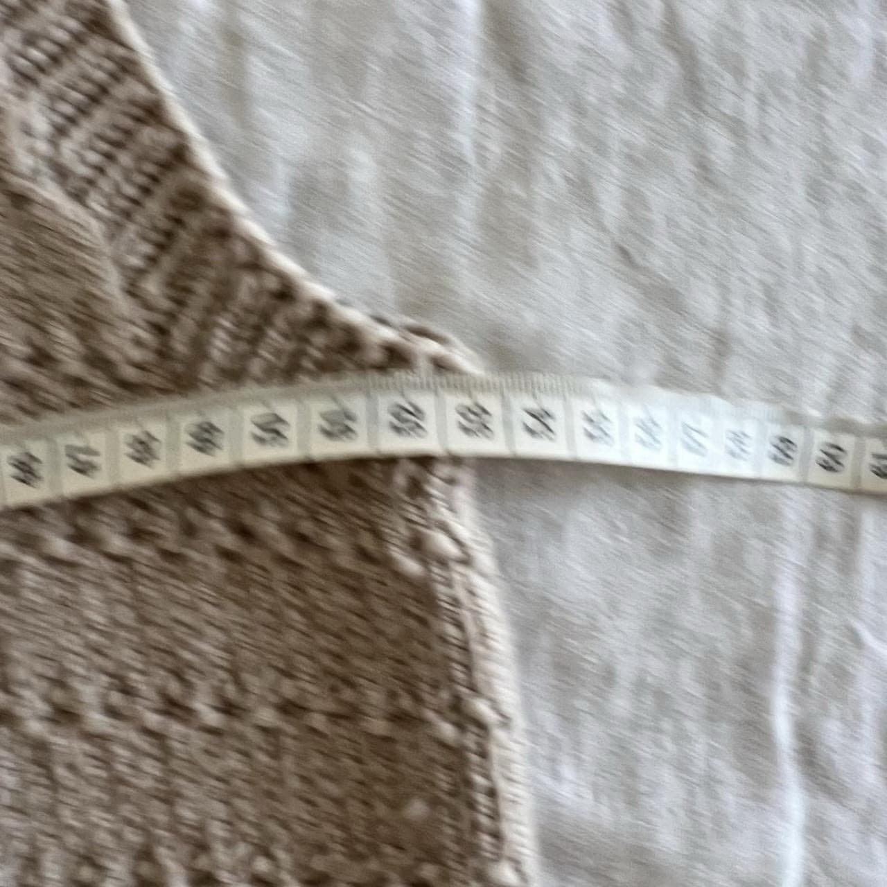 Handmade Beige Knit Vest L Longline Button Down Cardigan Waistcoat Cottagecore — photo 6 of 7