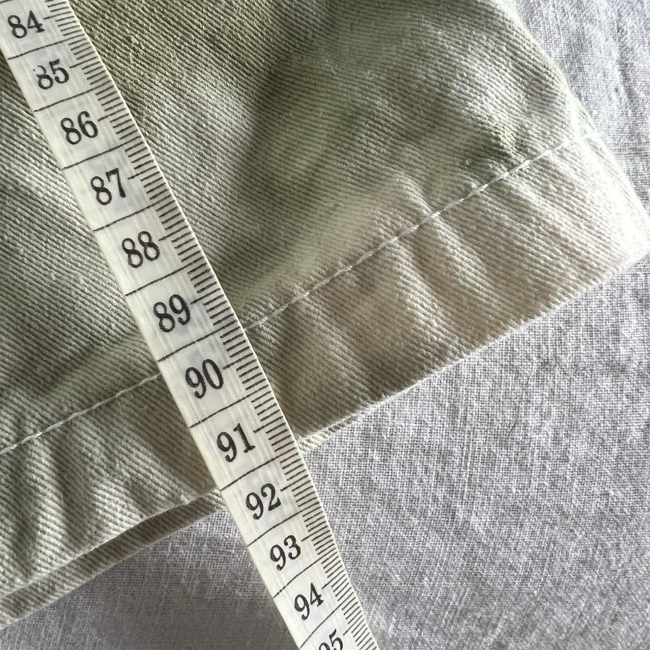 Stussy Floyd Pants 8 Green Tie Dye Cotton Denim Jeans Straight Leg Y2K Skate — photo 6 of 8