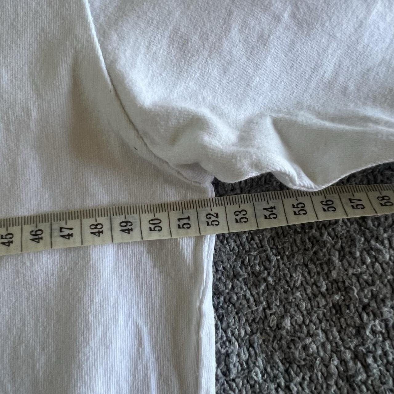 Thrills Co White Organic Cotton T Shirt XS Relaxed Boxy Panther Logo Skate Tee — photo 6 of 8