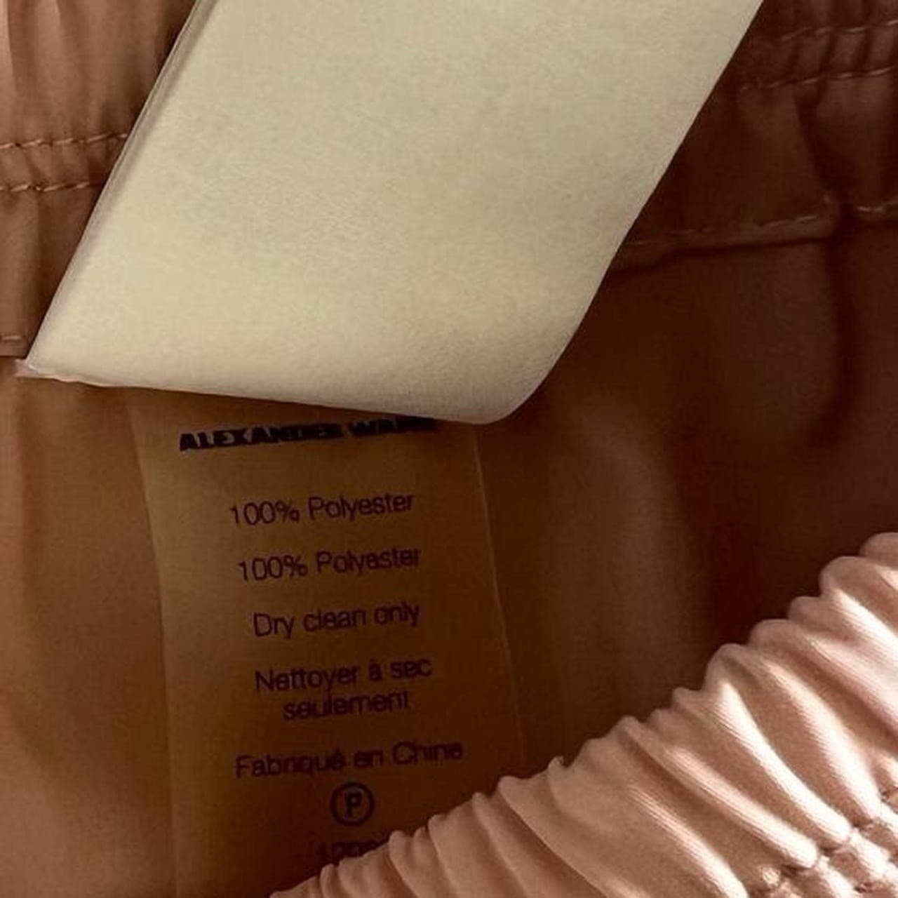 T by Alexander Wang Pink Satin Track Shorts XS AU 6 8 Running Y2K Coquette — photo 14 of 14