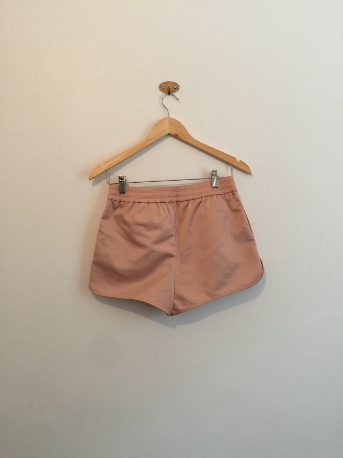 T by Alexander Wang Pink Satin Track Shorts XS AU 6 8 Running Y2K Coquette — photo 5 of 14