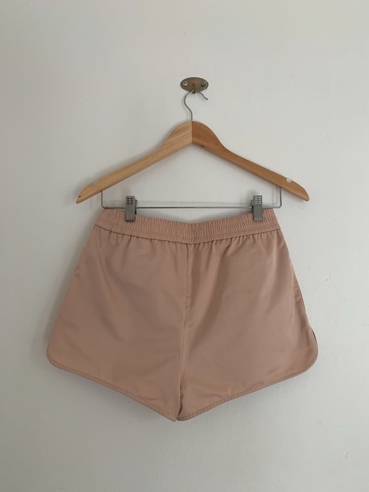 T by Alexander Wang Pink Satin Track Shorts XS AU 6 8 Running Y2K Coquette — photo 8 of 14
