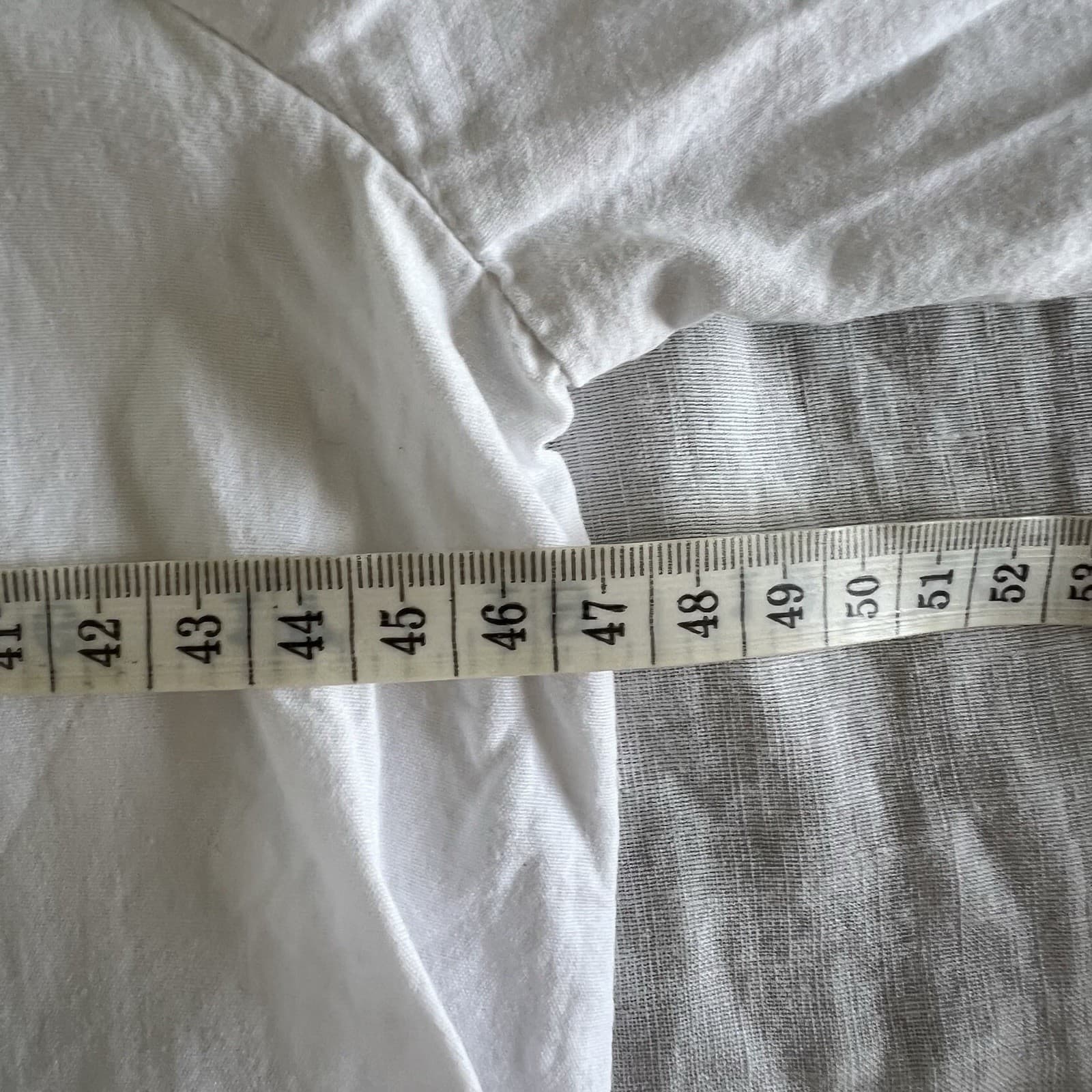 St Frock White 100% Cotton Shirt Dress S M Tiered Smock Mini Boho Coastal Puff — photo 4 of 8