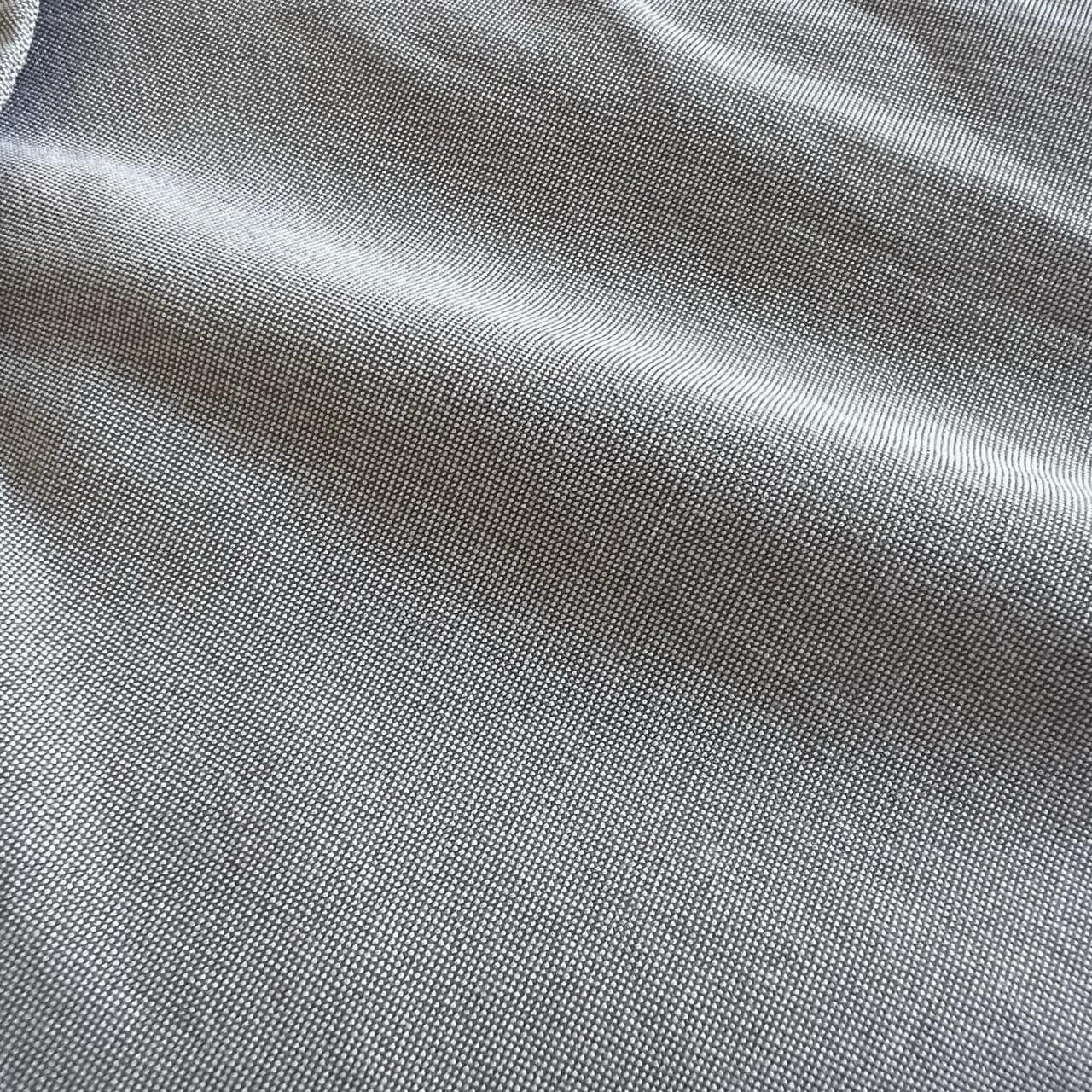 Uniqlo Men M Grey Oxford Shirt Slim Fit Cotton Button Down Long Sleeve Casual — photo 8 of 10