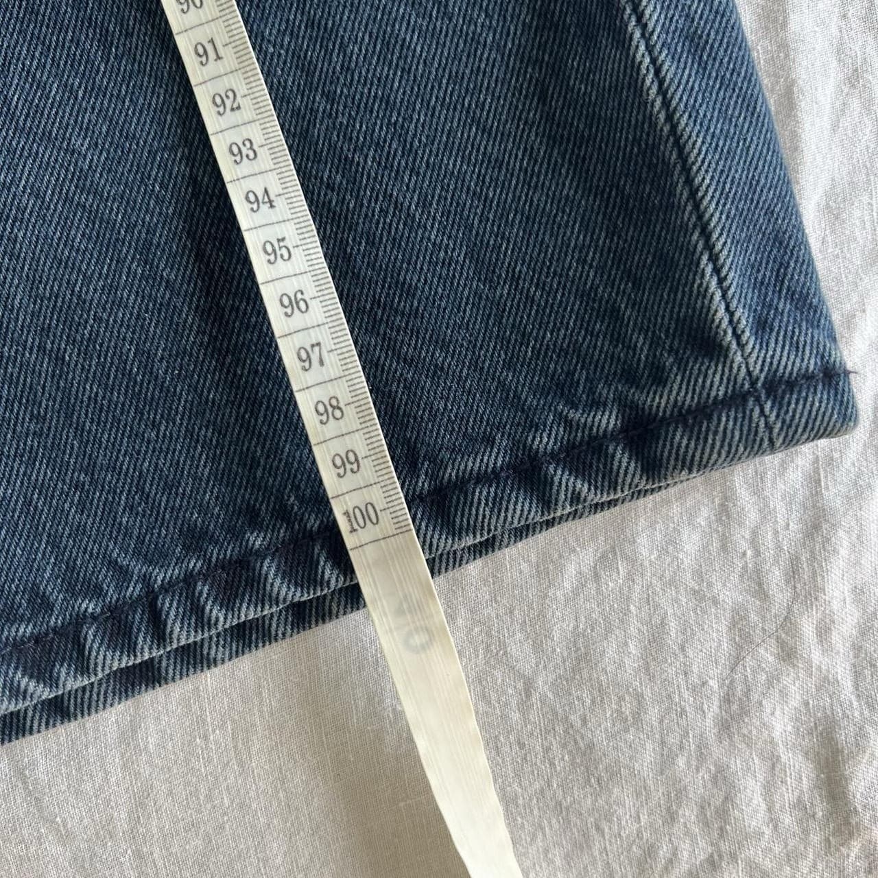 Assembly Label High Waist Straight Jeans Dark Blue Black Wash Cotton Size 25 8 — photo 6 of 9