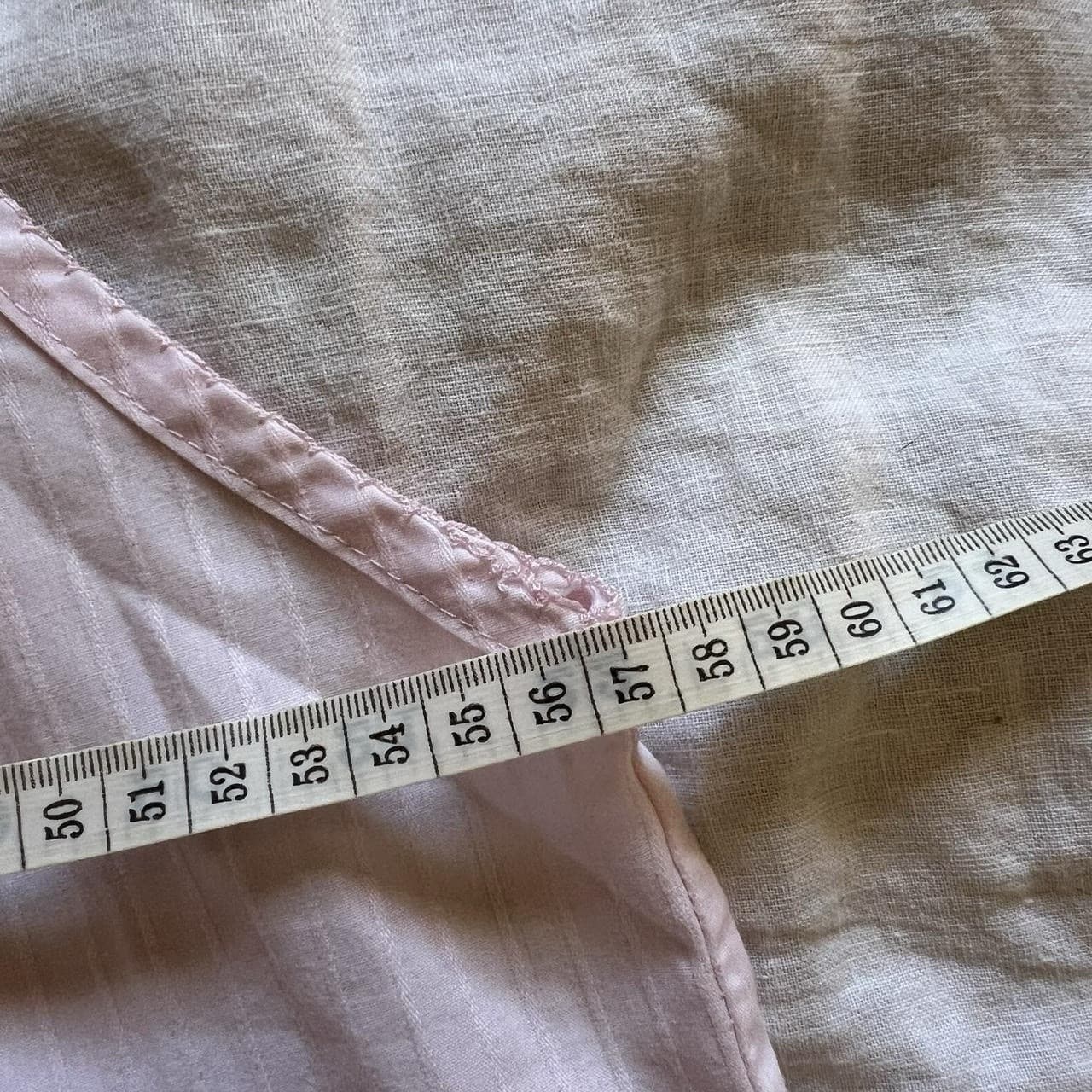 Vintage Givoni Pink Cotton Blend Nightie Dress Embroidered Cottagecore Boho M 12 — photo 5 of 8