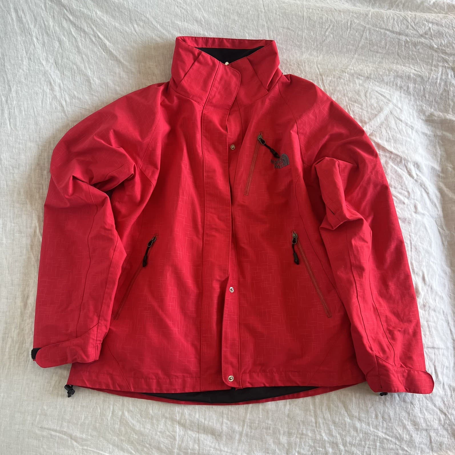 Vintage The North Face Summit Series Jacket Gore-Tex Red Raintex Shell Large L — photo 1 of 11