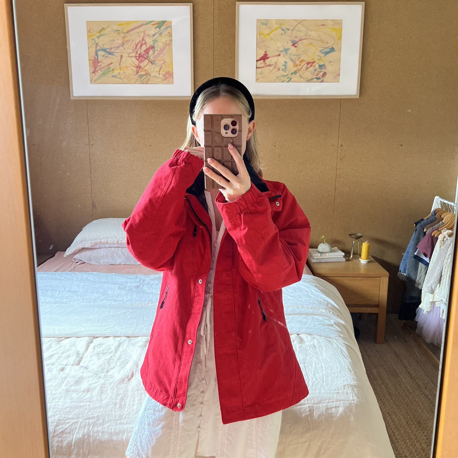 Vintage The North Face Summit Series Jacket Gore-Tex Red Raintex Shell Large L — photo 7 of 11