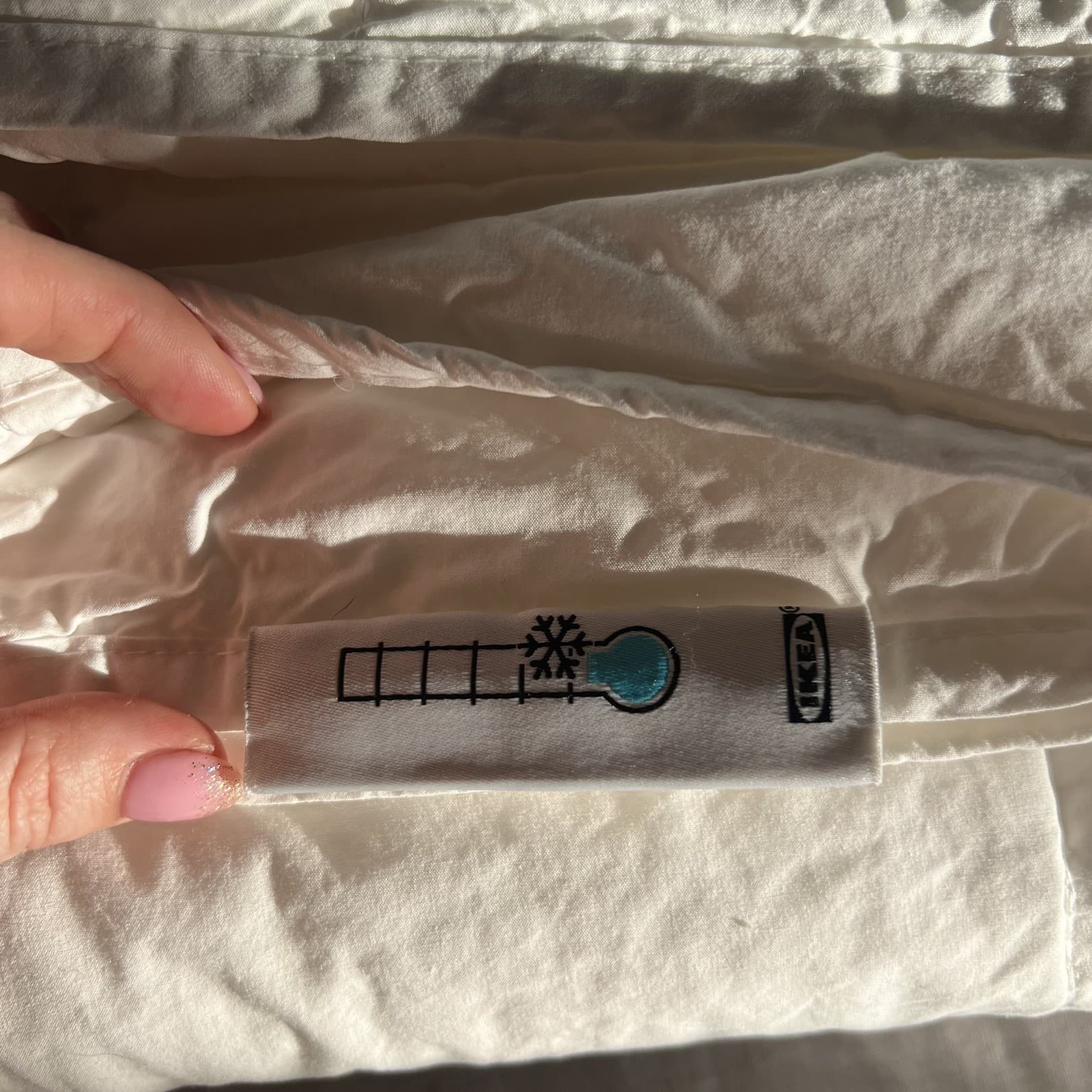IKEA Stjarnstarr Cooling Duvet Single Size Discontinued Temperature Regulating — photo 4 of 4