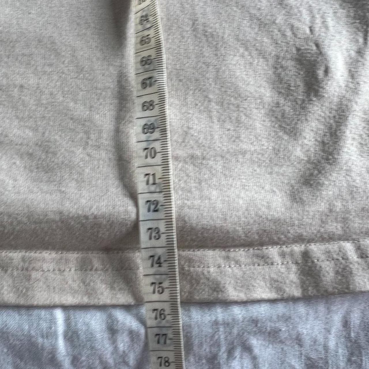 Brothers Design Overthinker Bear Embroidered T Shirt Beige Organic XXL Oversized — photo 7 of 8