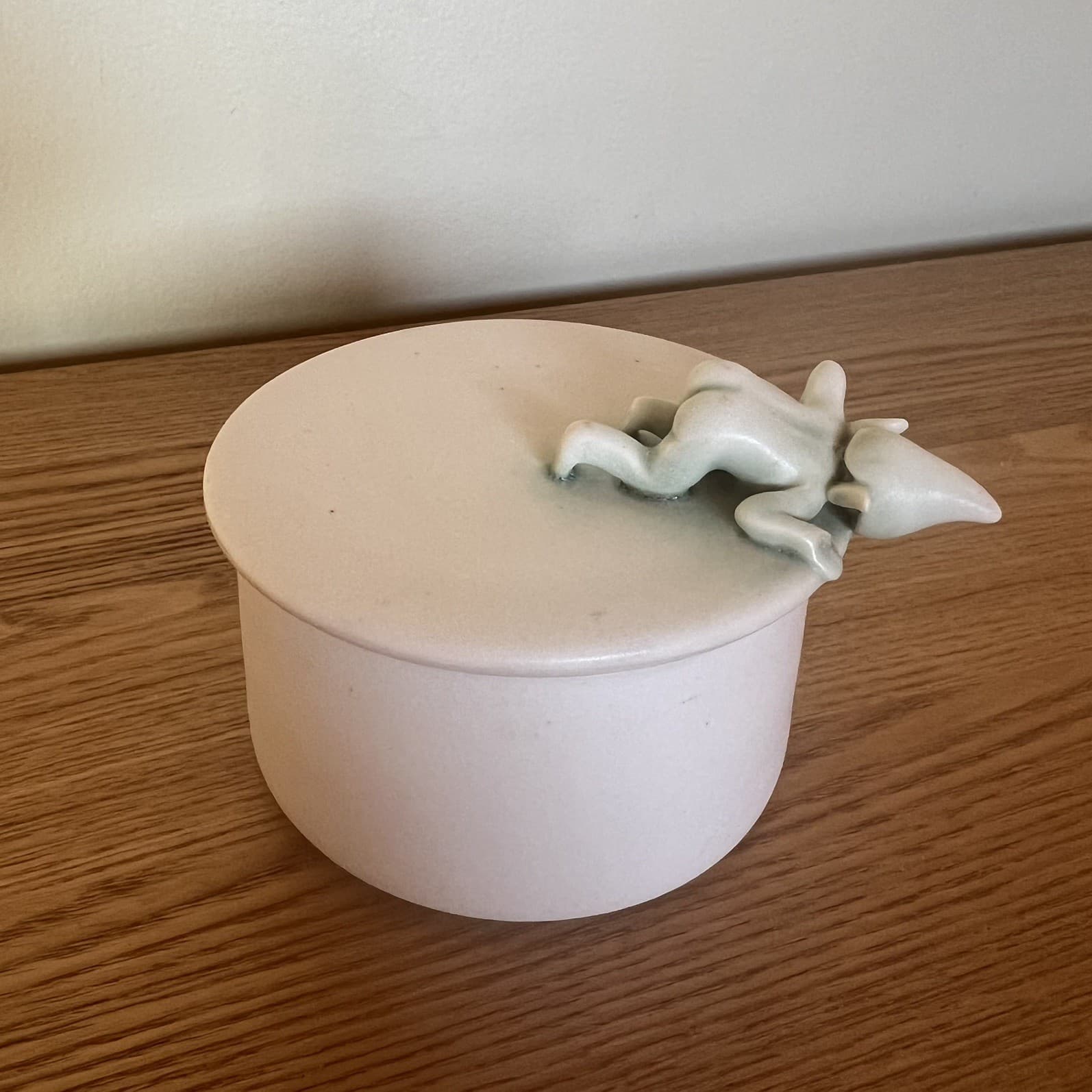 Vintage Deirdre Greene Pixie Trinket Box Dragonfly Whimsical Cottagecore 80s — photo 4 of 11