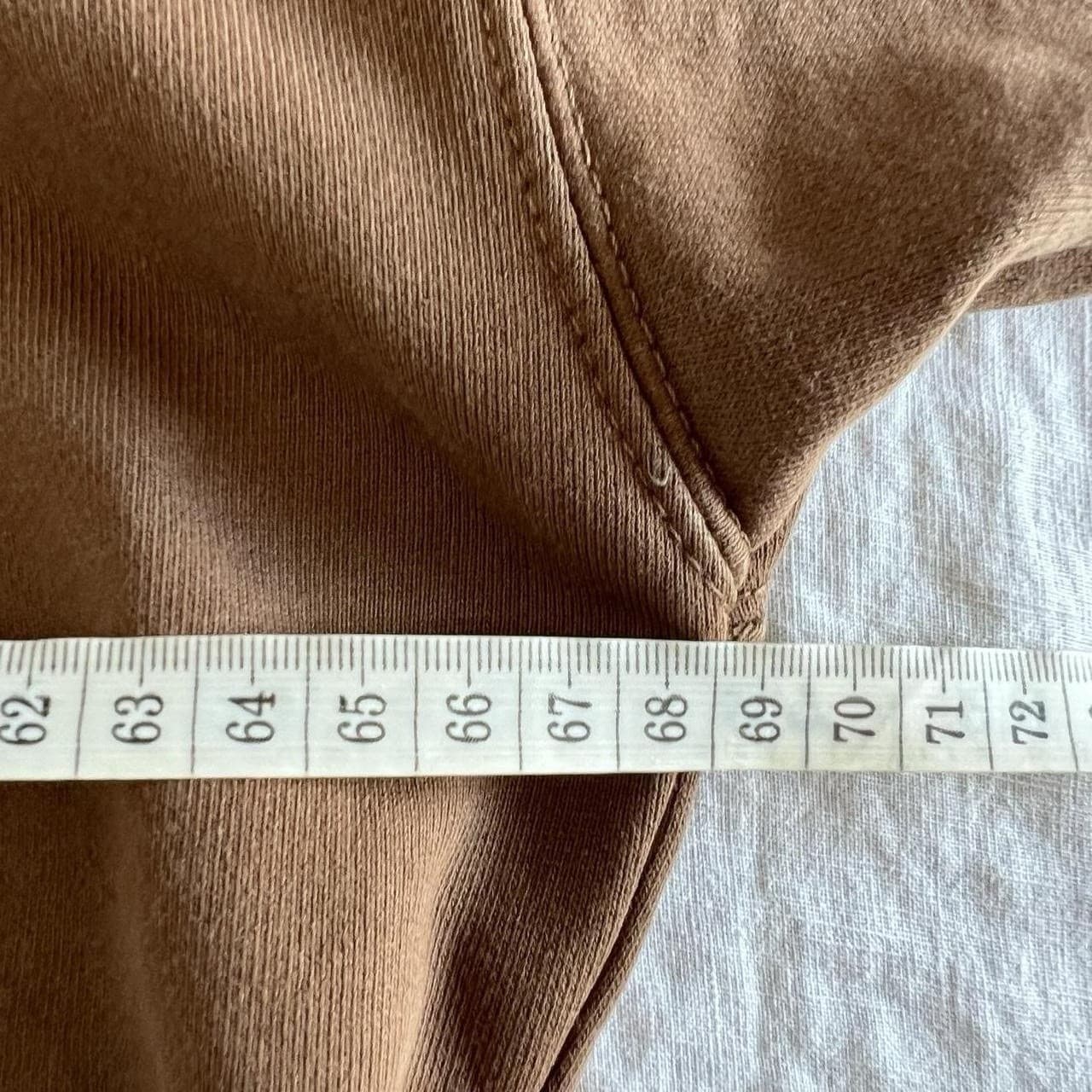 Brandy Melville Brown Archer Sweatshirt Polo Collared Oversized Jumper Pullover — photo 7 of 12