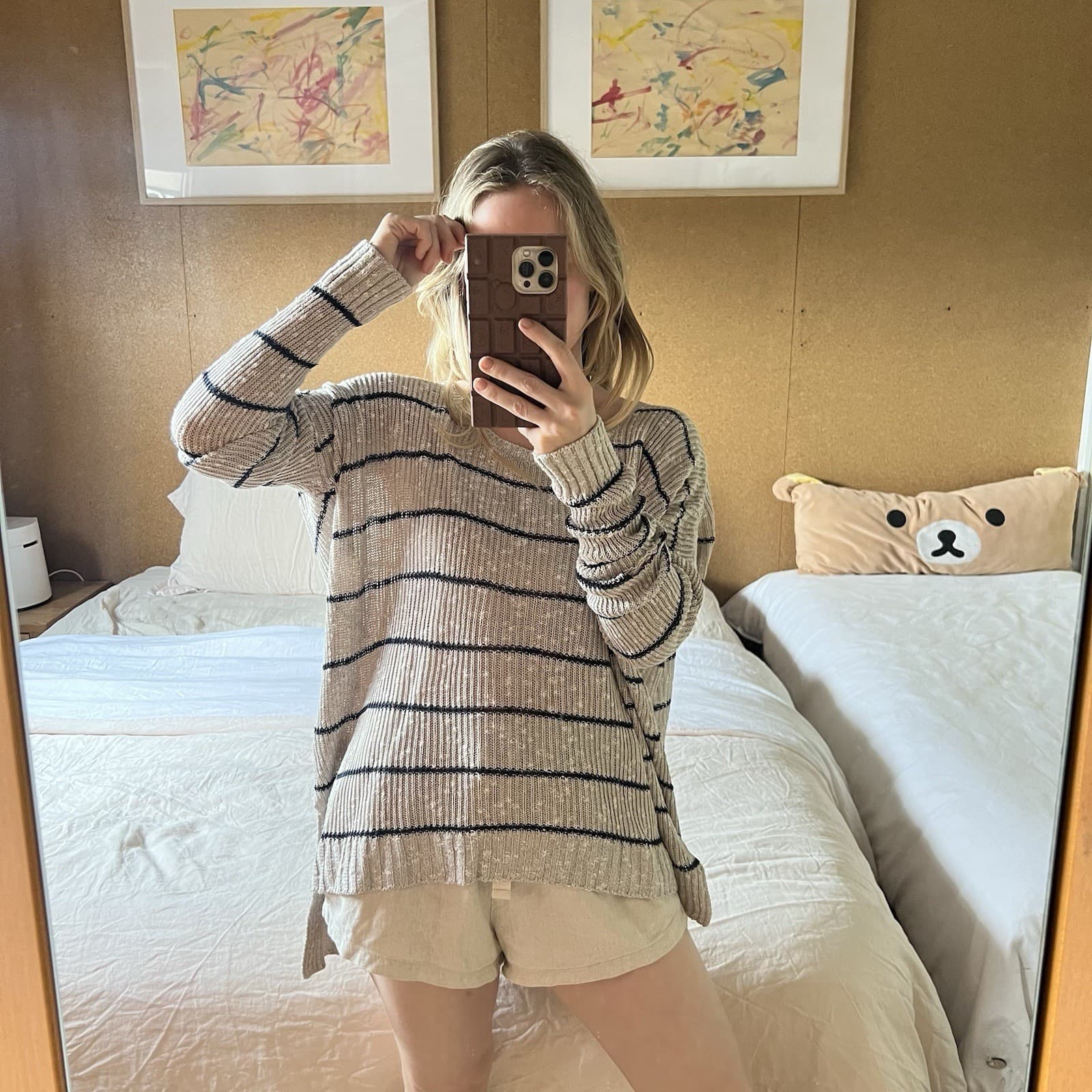 Vintage Abercrombie Fitch Striped Knit Jumper Bella Swan Twilight Core Y2K S — photo 3 of 9