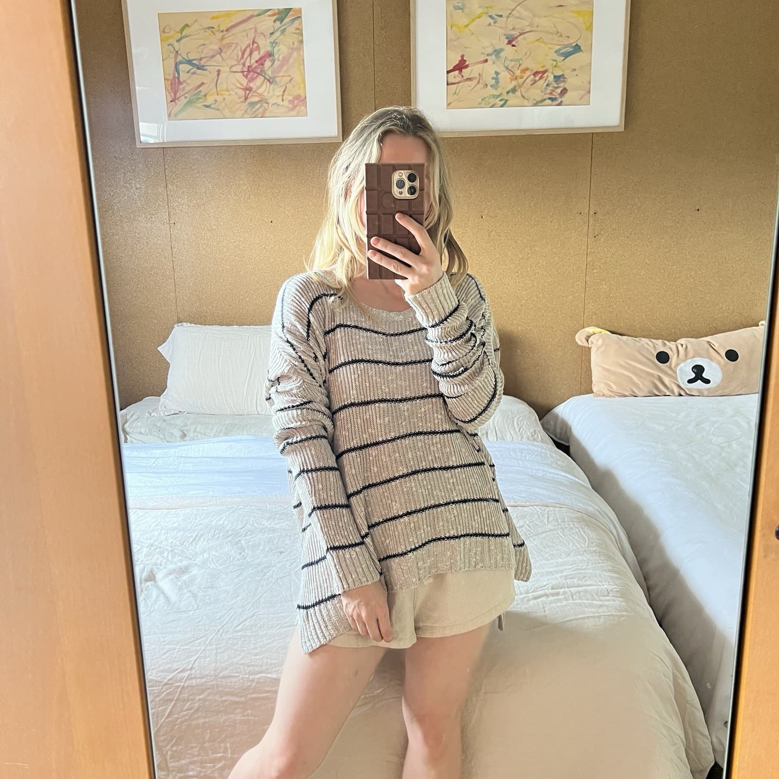 Vintage Abercrombie Fitch Striped Knit Jumper Bella Swan Twilight Core Y2K S — photo 4 of 9